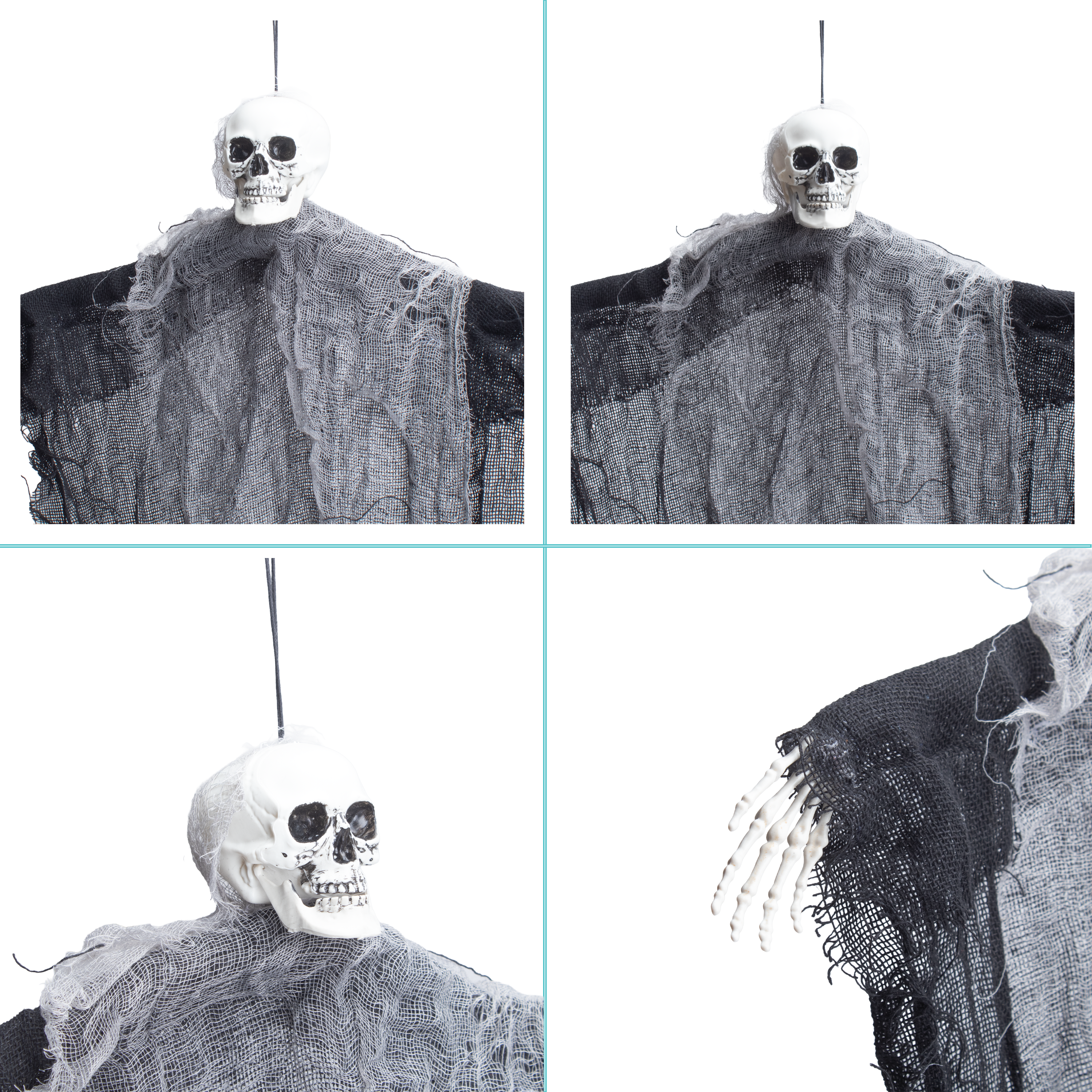 Halloween Hanging Ghost 65 X 45 X 6cm 1pc UB