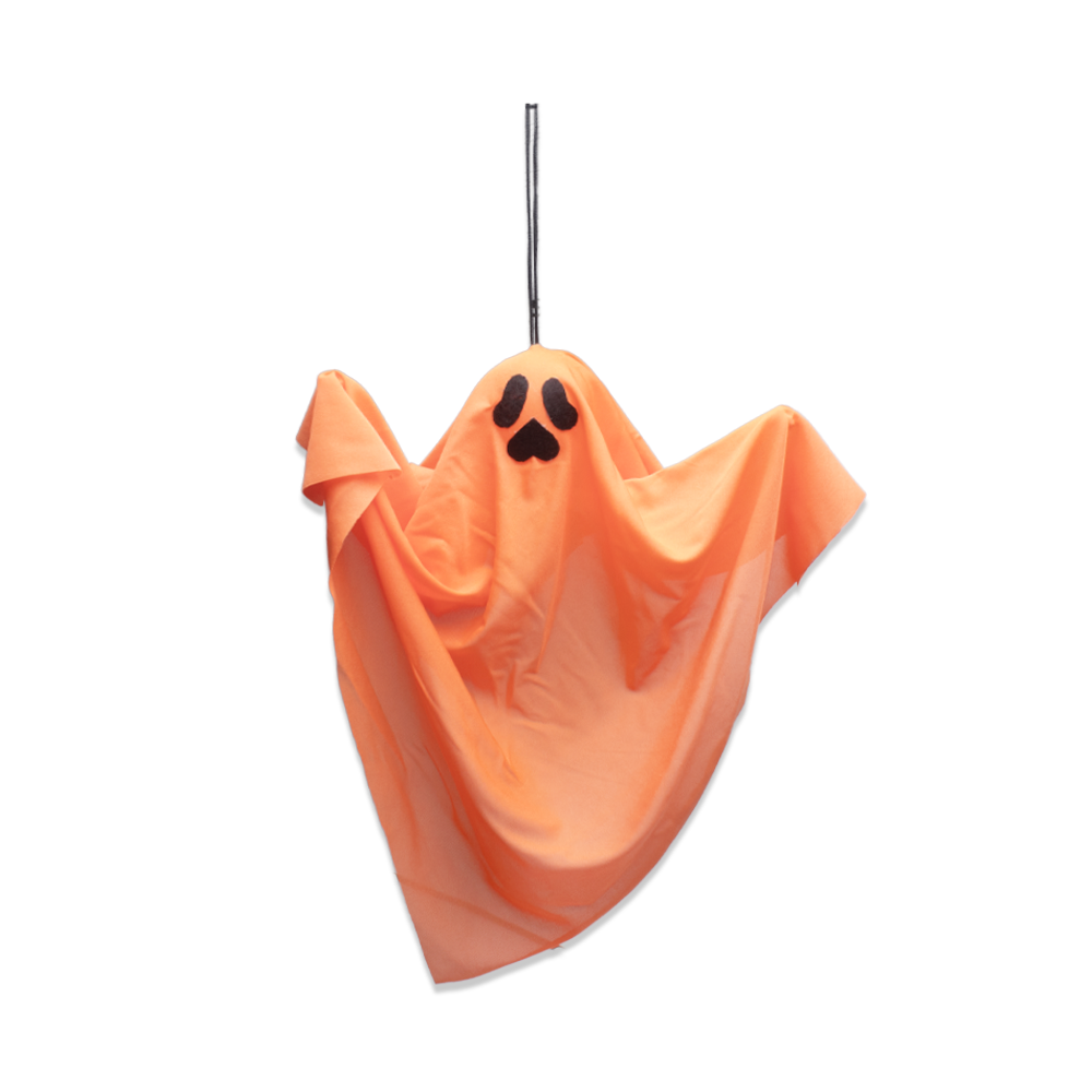 Halloween Hanging Ghost with white Light 45 L X W 28 cm 1pc
