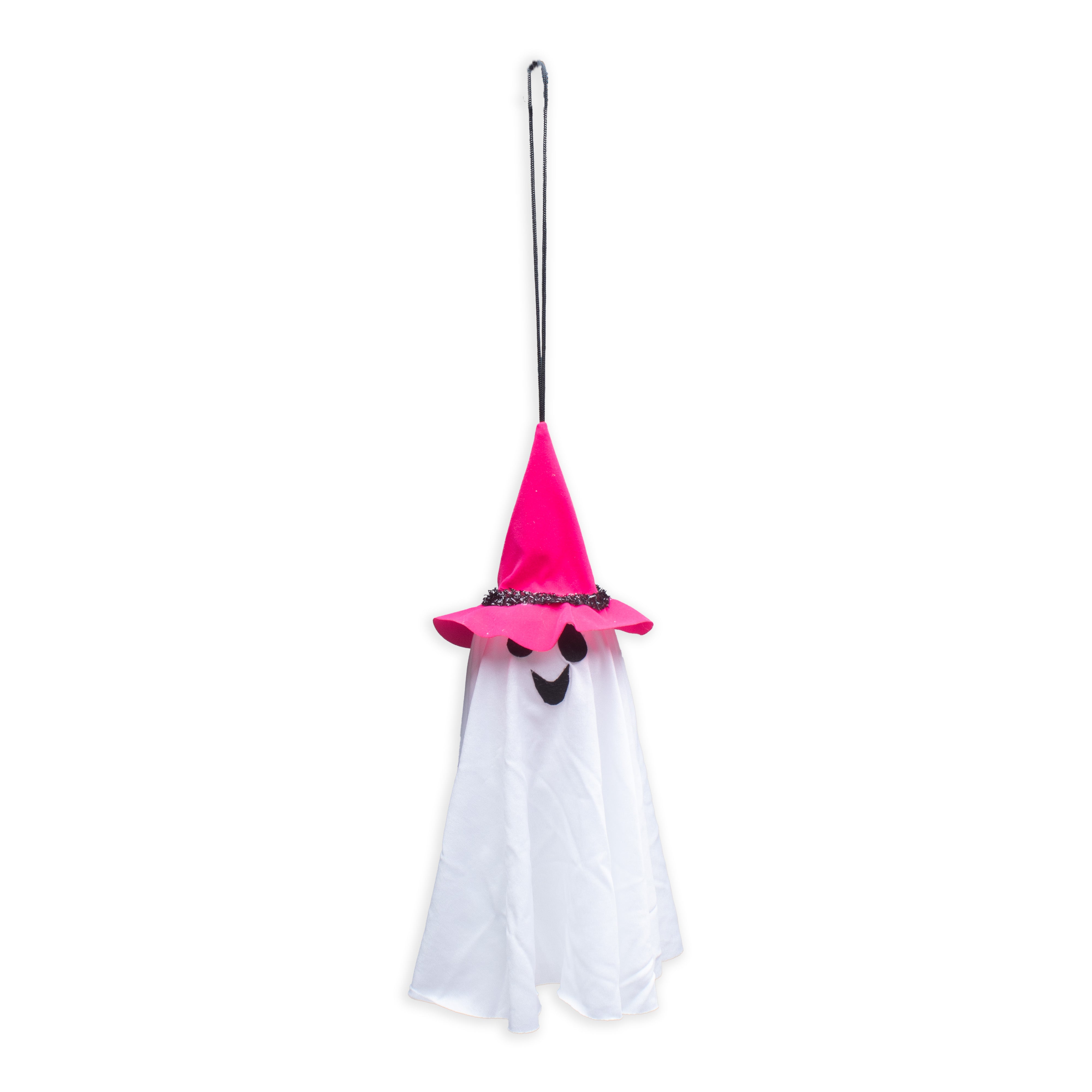 Halloween Hanging Ghost With 5pcs Warm Light 34 X 12 X 12cm 1pc UB