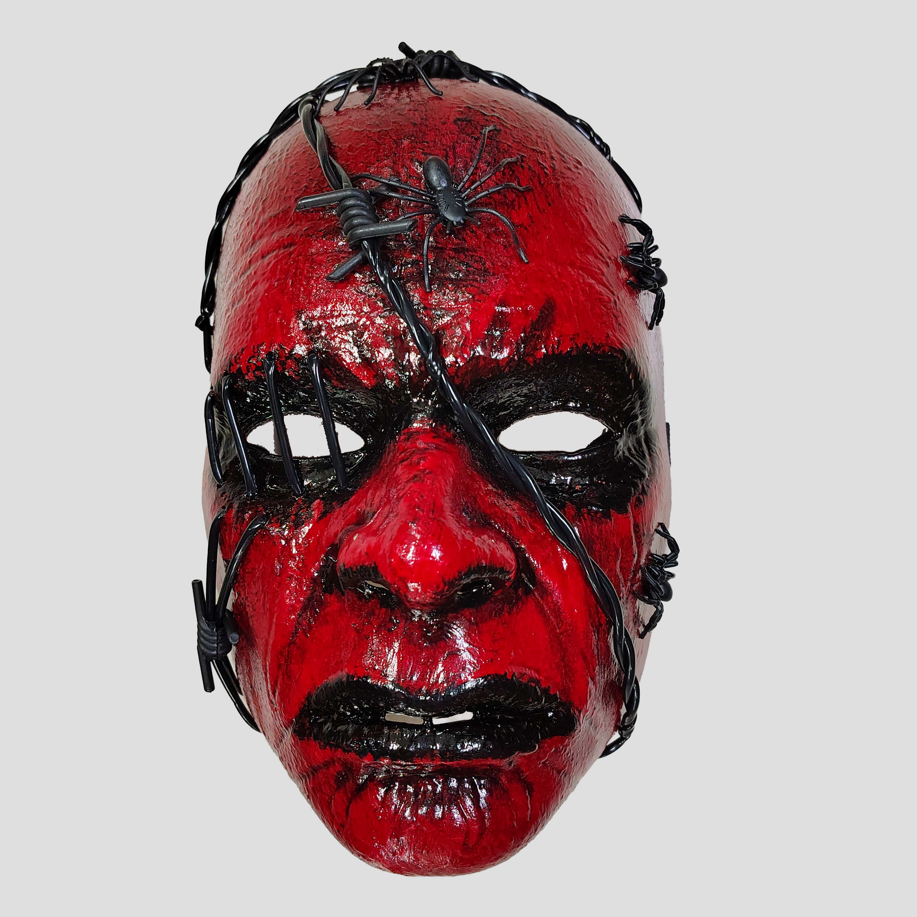 Halloween Mask Scarred face 1pc IB
