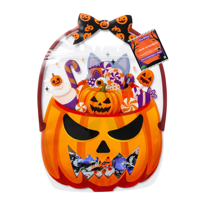 Assorted Candy Pouch Jack-o-lantern 225gm