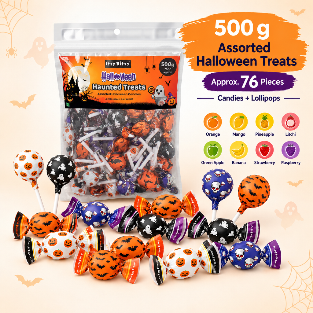 Assorted Candy Pouch Haunted Treats 500gm