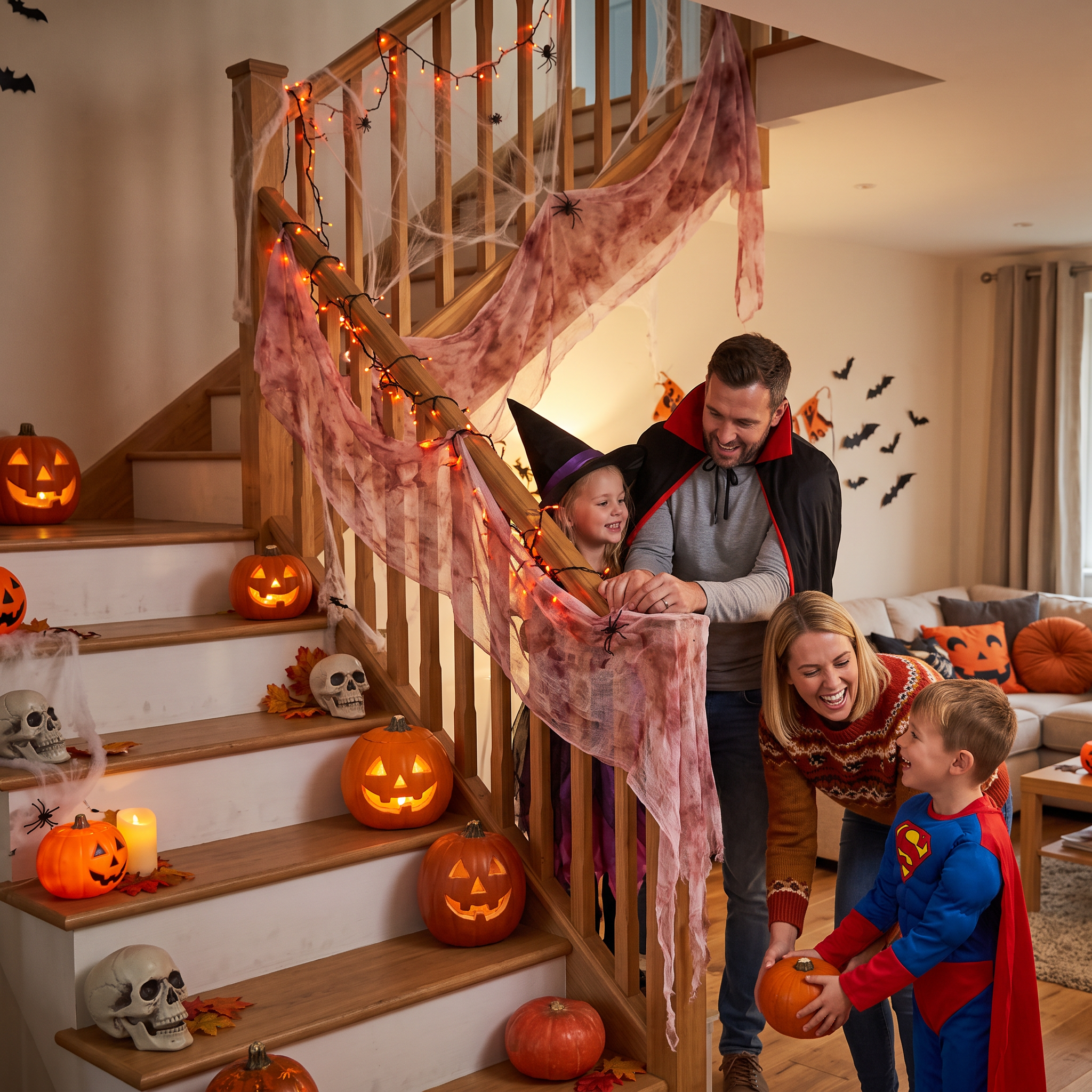 Halloween Decorative Fabric Bloody Drape 1mtr