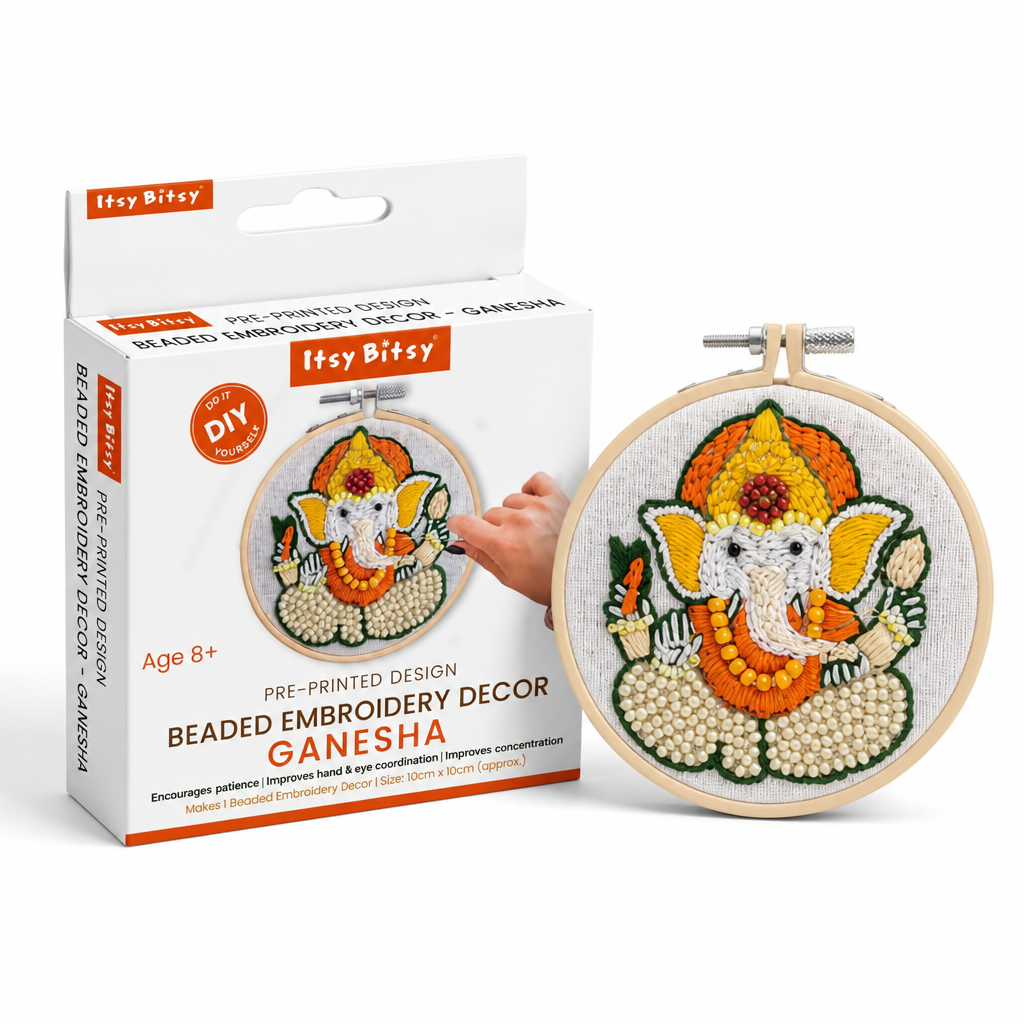 DIY Embroidery Decor Kit Ganesha 1 BOX