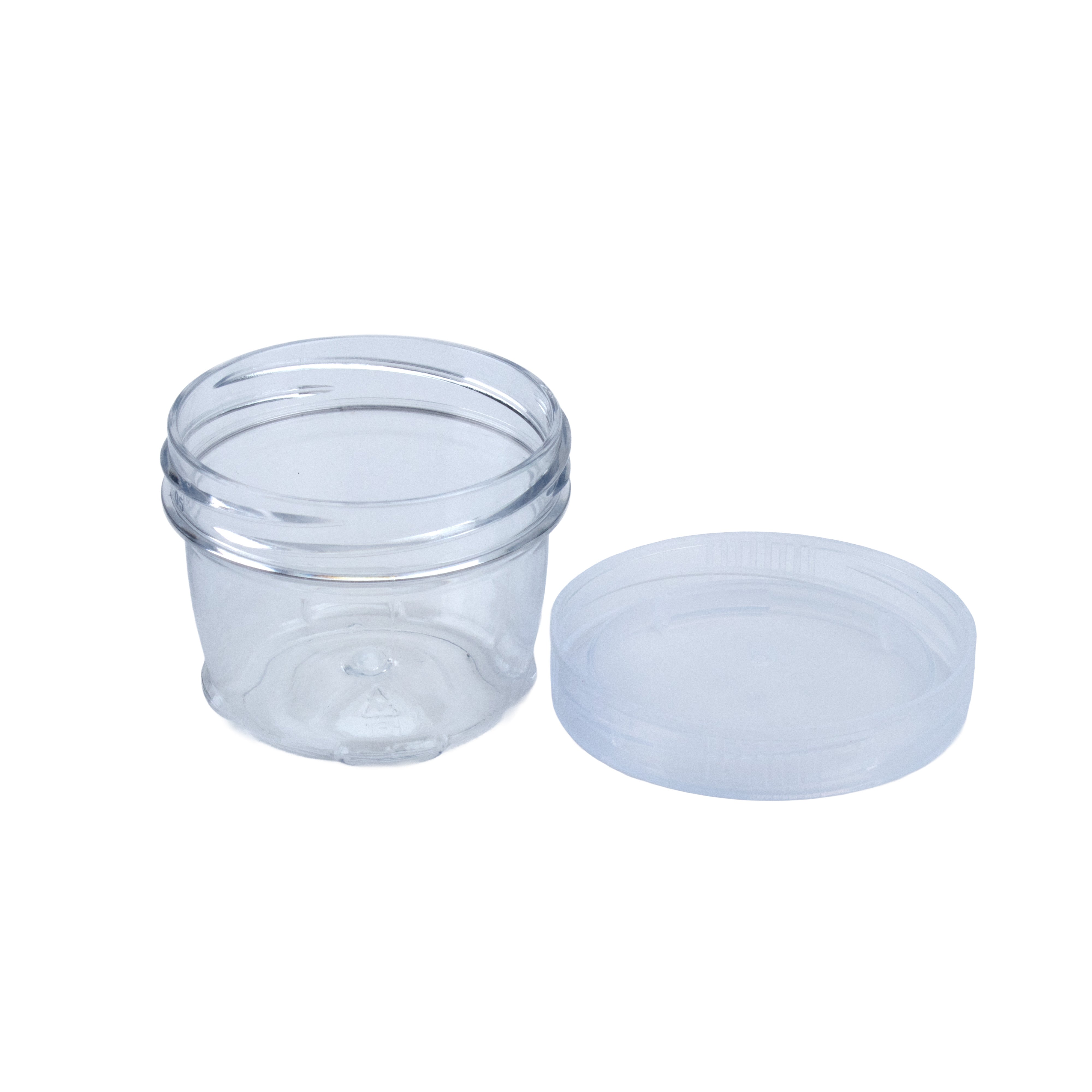 Stackable Interlocking Clear Container 5.5 x4cm 3 pc