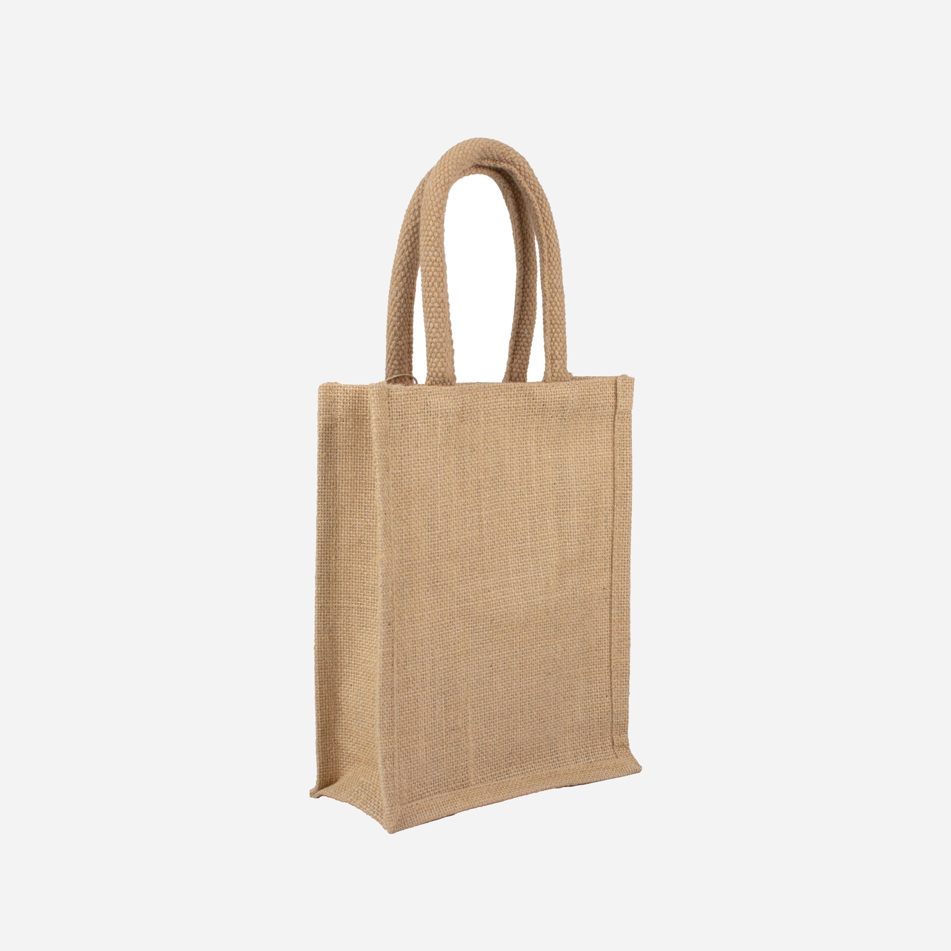 Laminated Jute Bag Natural 8in x 10in 1 pc