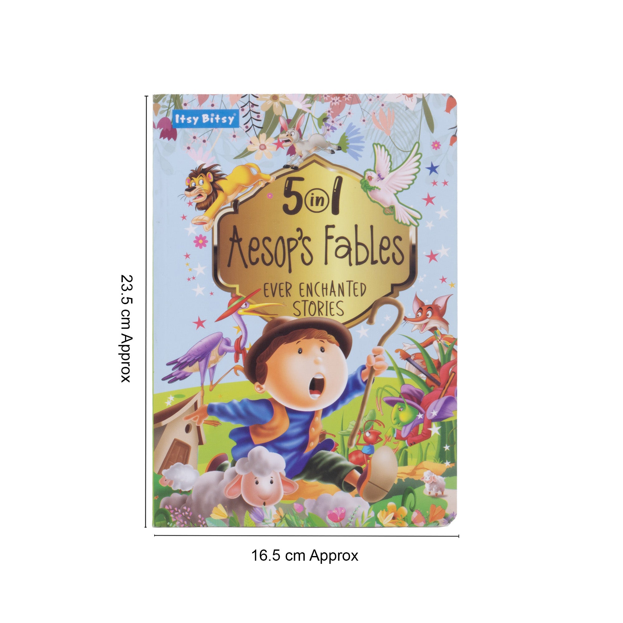 5 in 1 Aesop+s Fables Ever Enchanted Stories L17 x W240cm 80pages 1Book