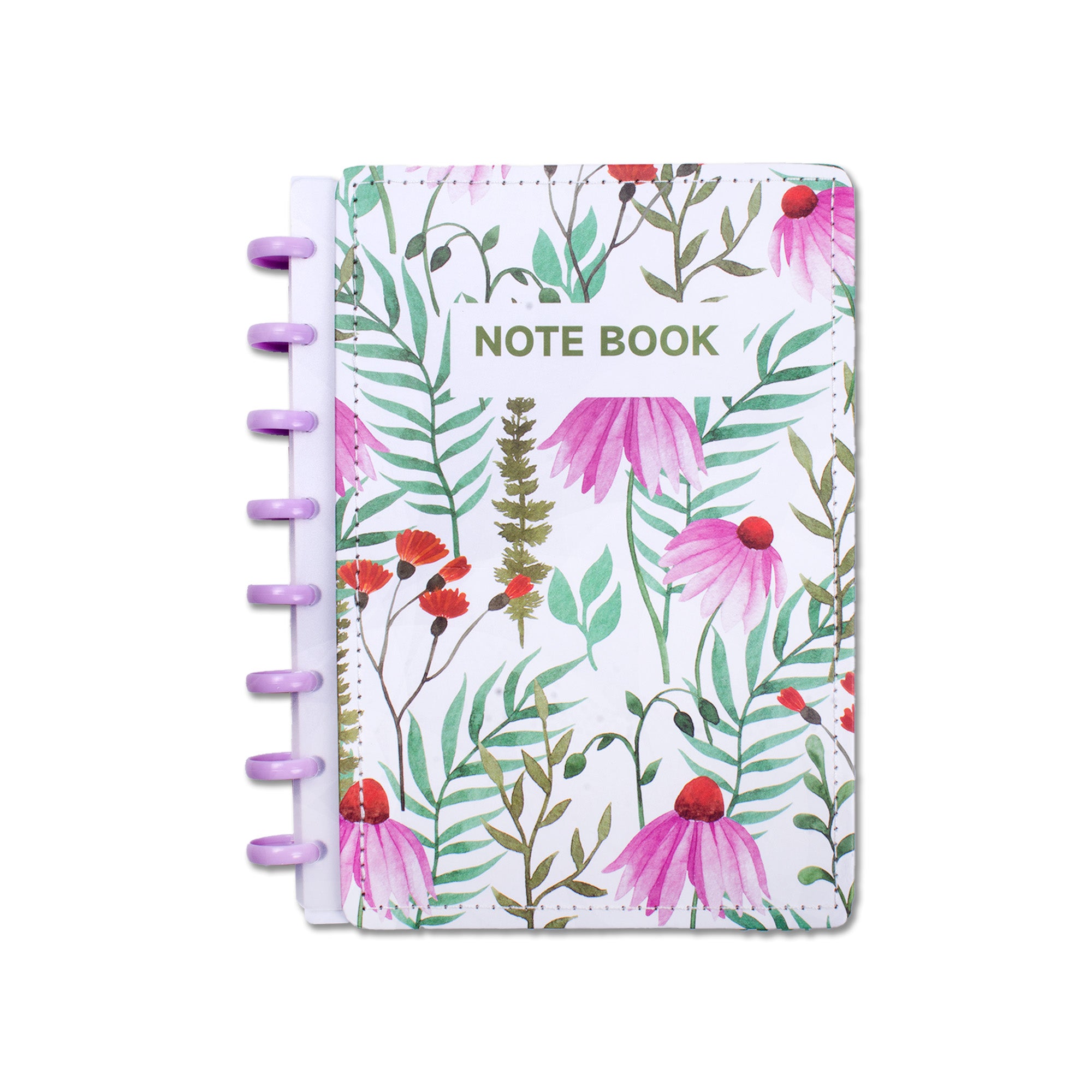 Disc-bound Ruled notebook Spring Blossom A5 180Pages 1Book