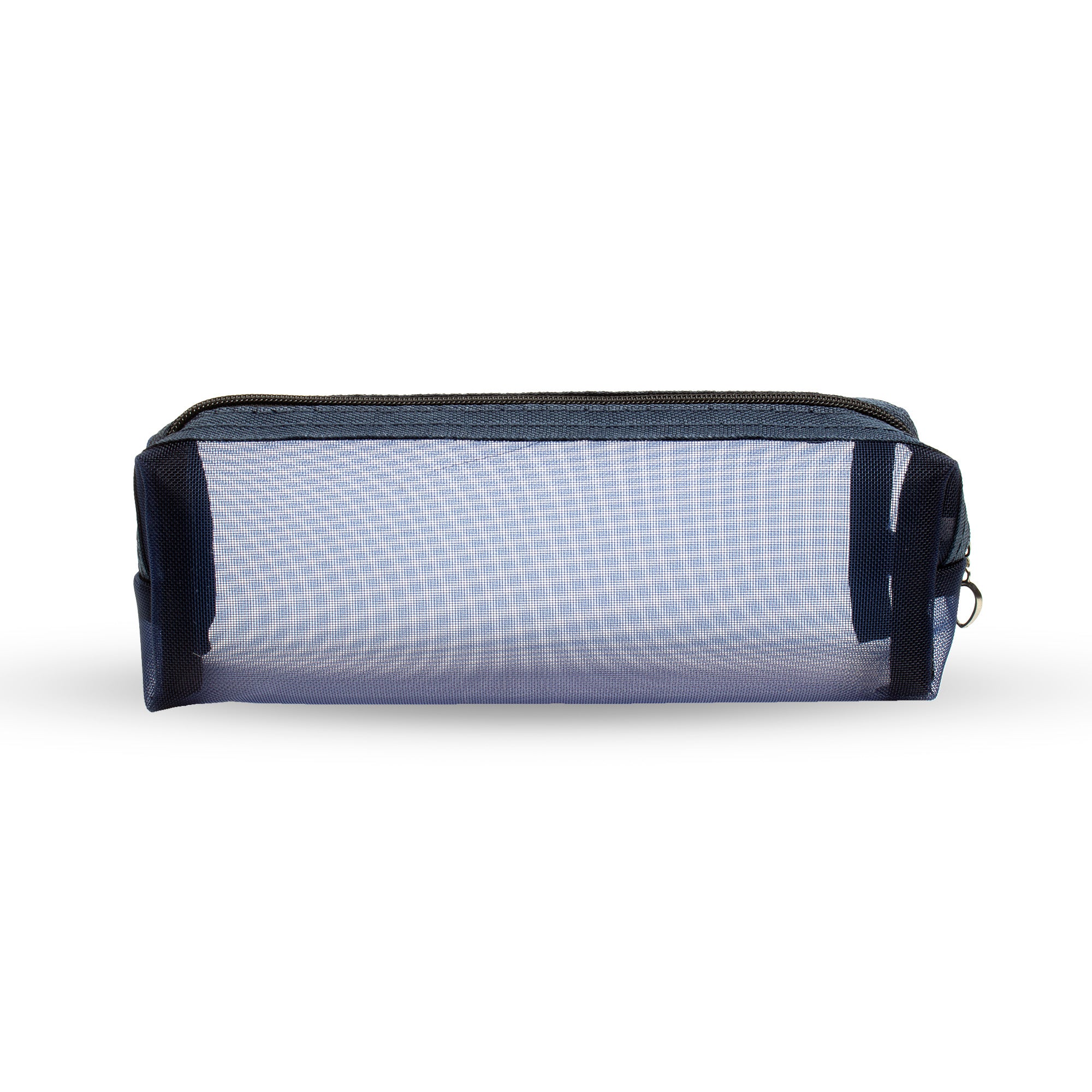 Mesh Pencil Case Blue 9x3.5inch 1pc