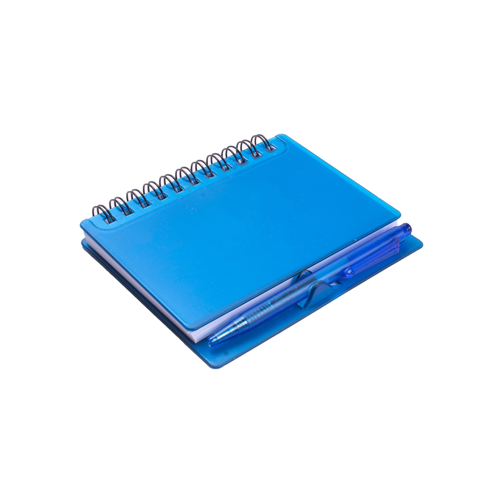 Mini Ruled Notebook With Pen Blue 140Pages 1Book