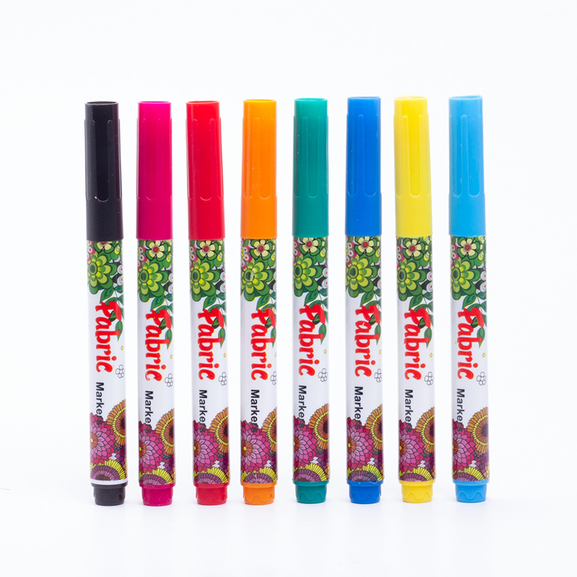 Textile Marker Multicolour 8pcs Box