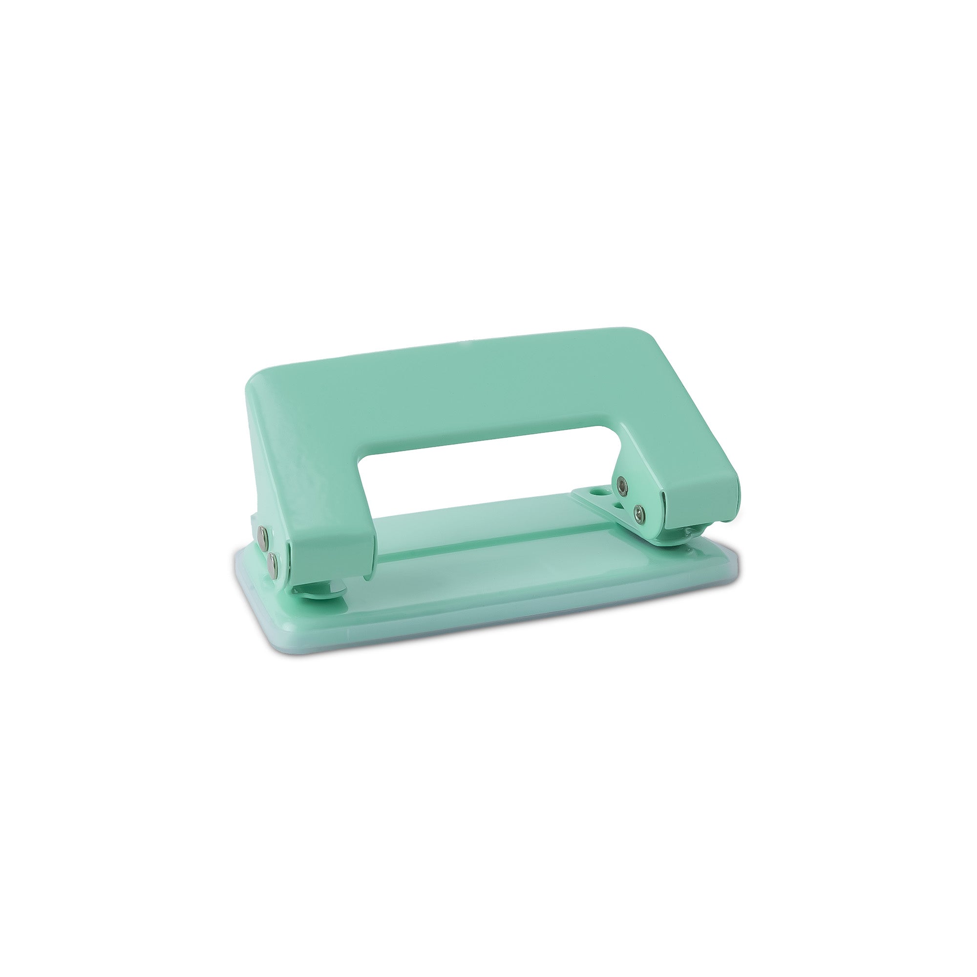 Double Hole Punch Teal 1pc Blister