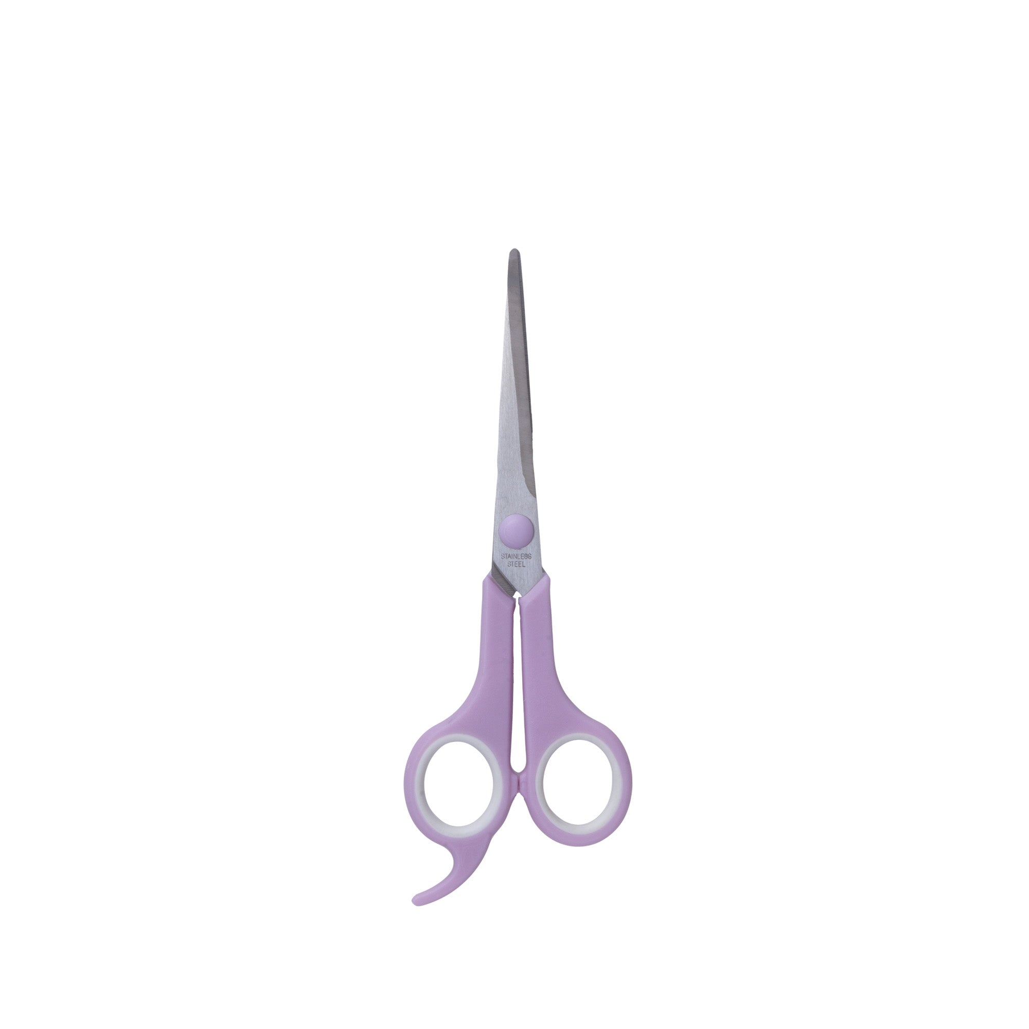 Scissor Stainless Steel Soft Grip 182mm Purple 1pc Blister