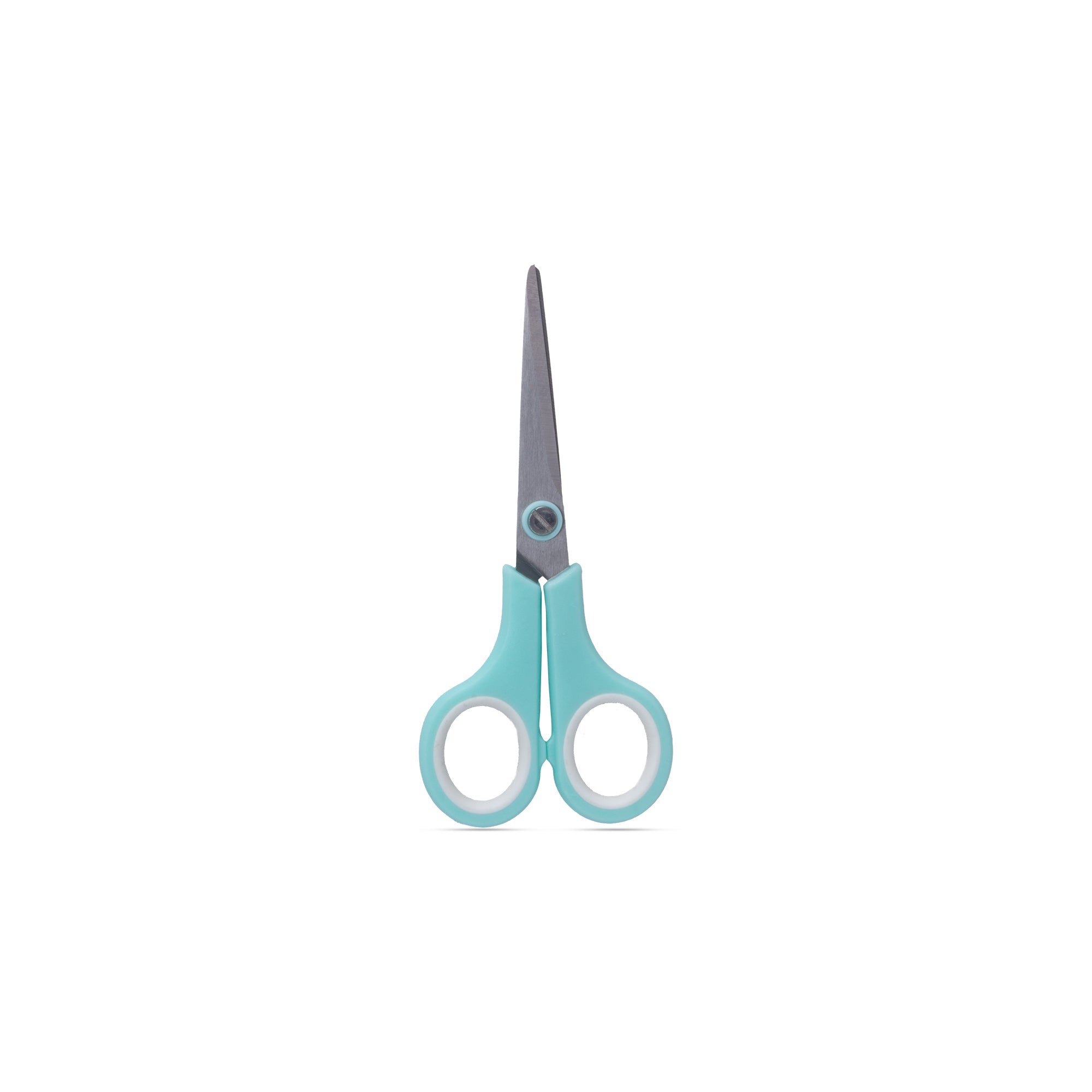 Scissor Stainless Steel Soft Grip 140mm Teal 1pc Blister