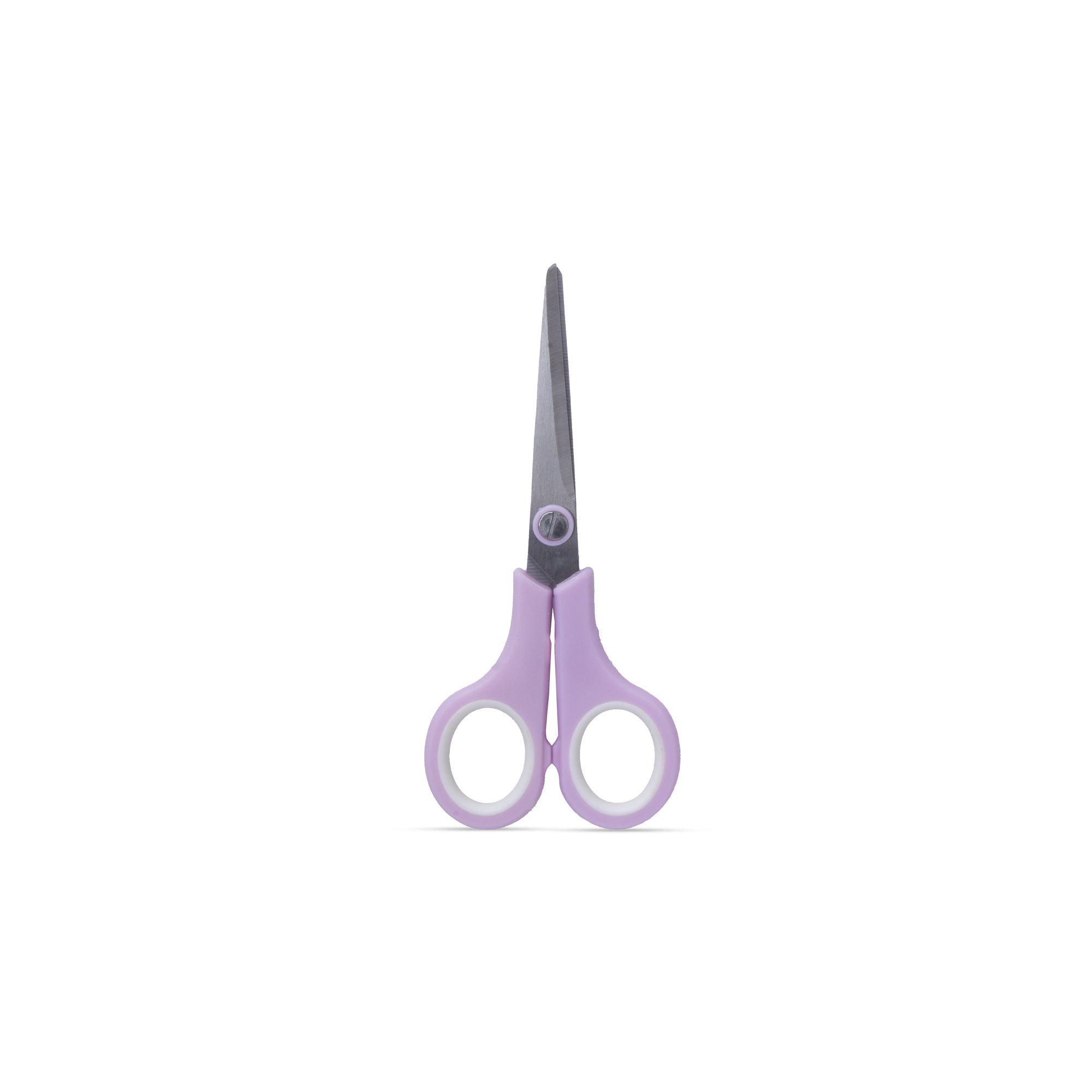 Scissor Stainless Steel Soft Grip 140mm Purple 1pc Blister