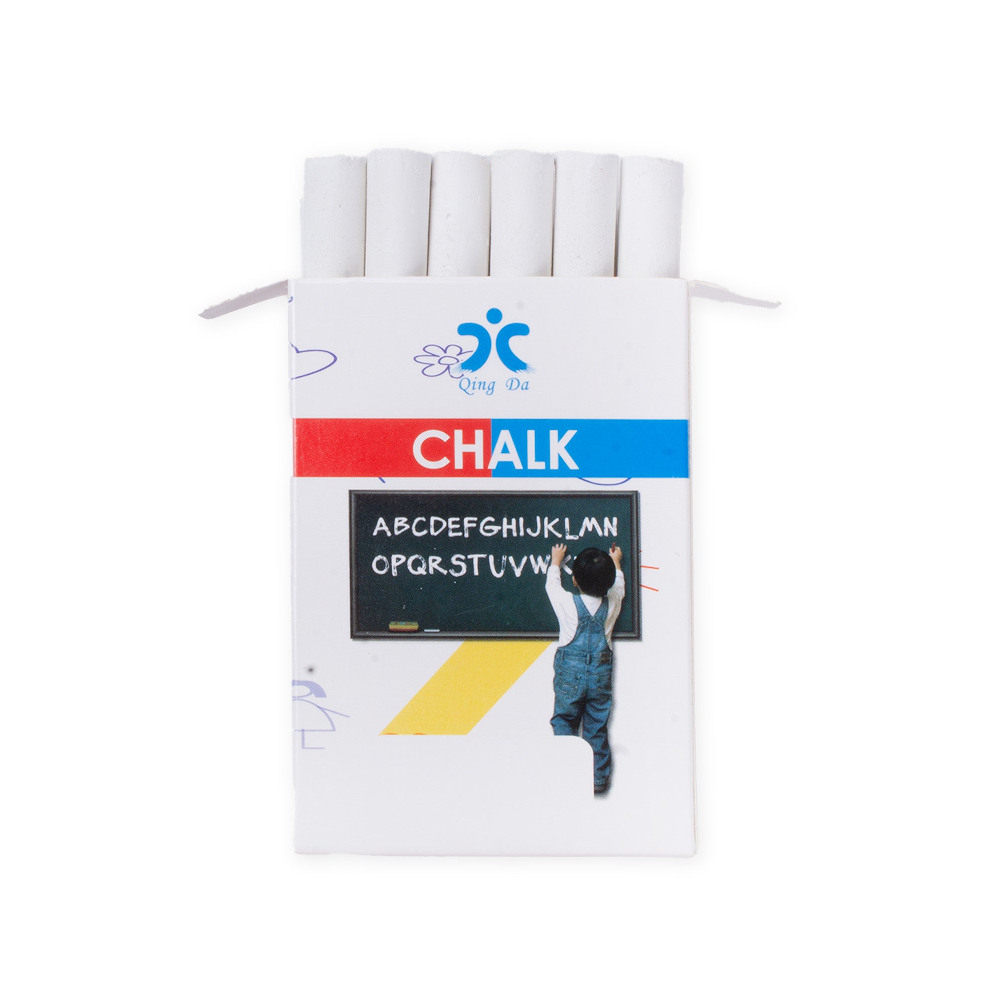 Chalk Set With Holder White 12pc Box set