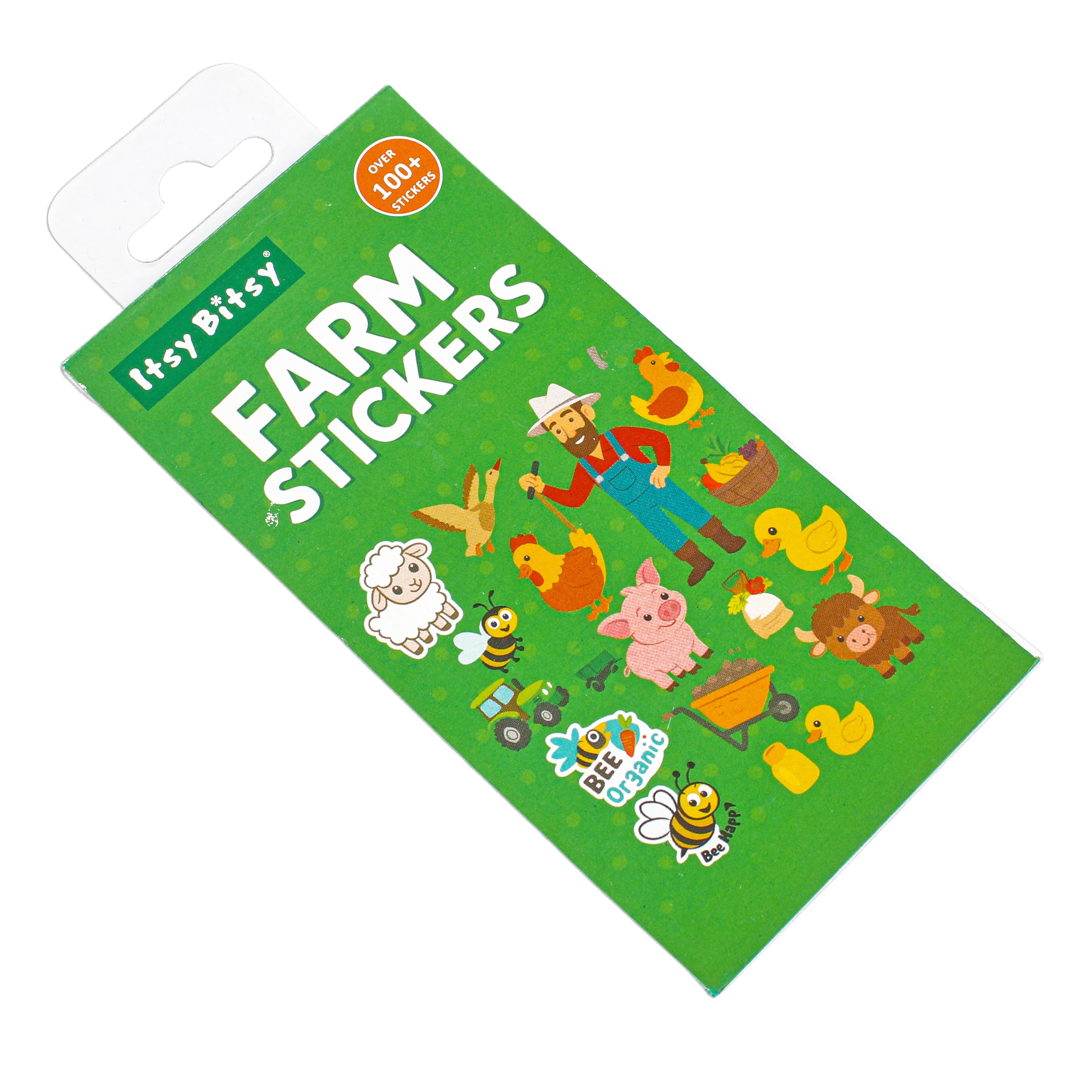 Sticker Book Farm Stickers Approx 14 X 7.2cm 12 Sheet