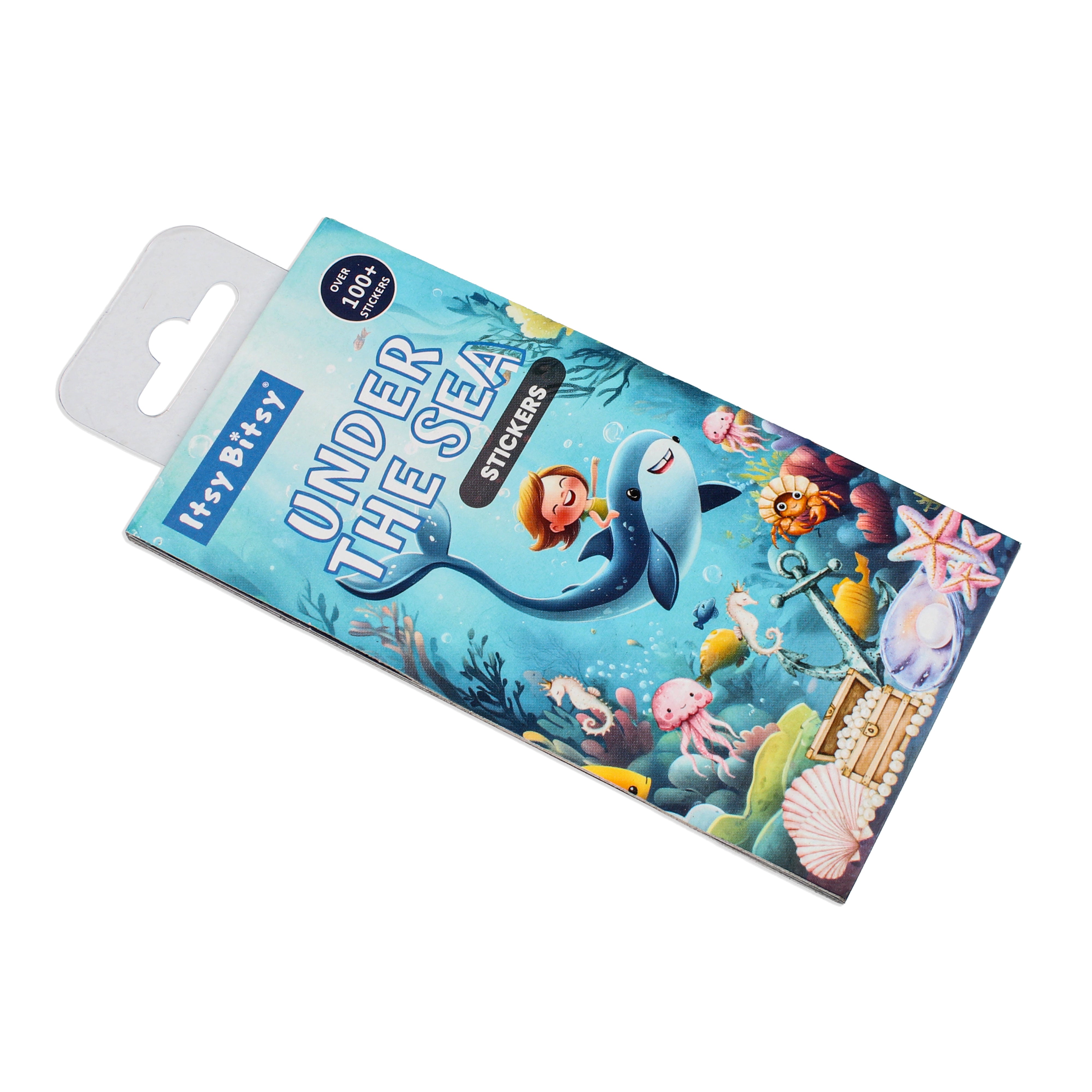 Sticker Book Under The Sea Approx 14 X 7.2cm 12 Sheet