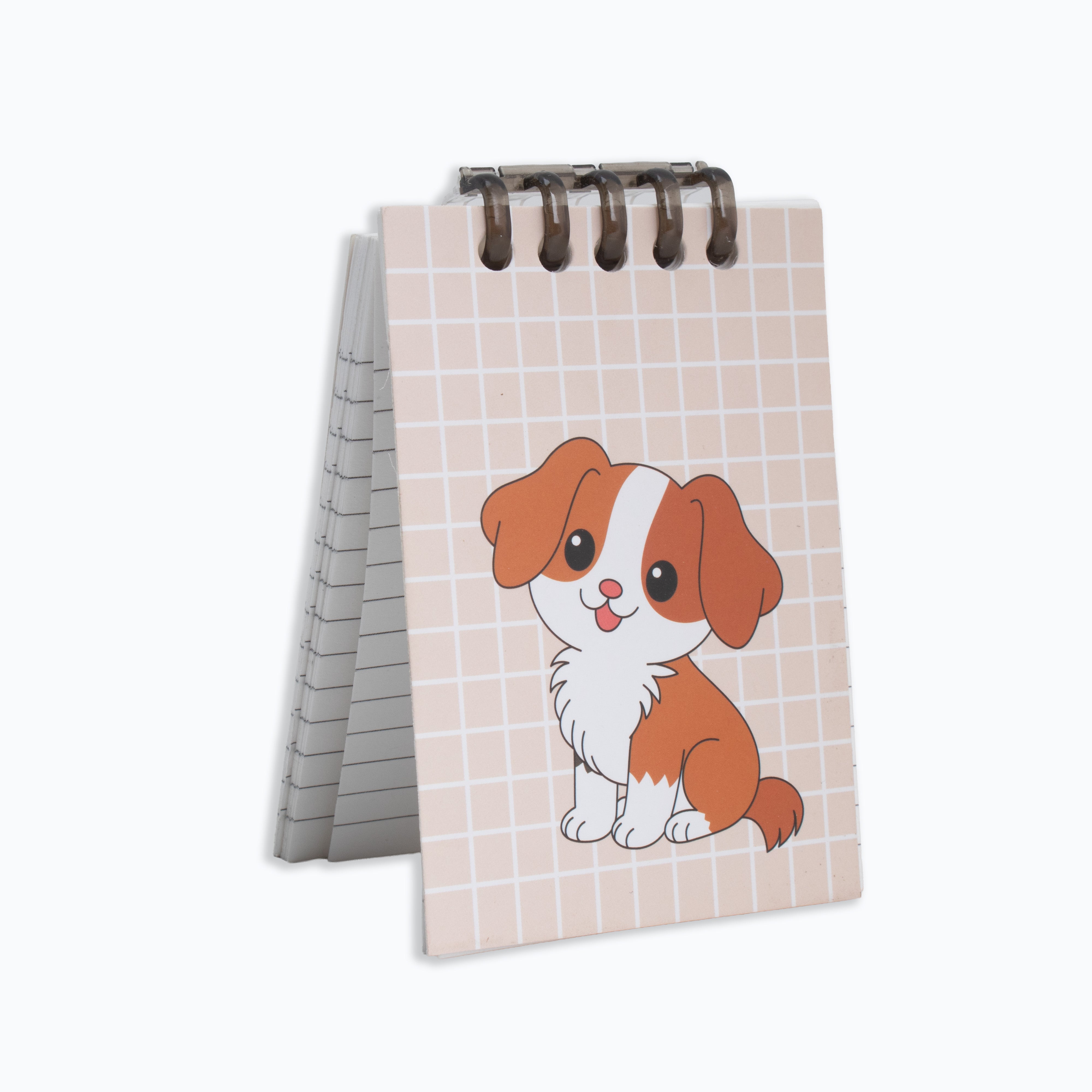 Spiral Ice Notebook Puppy Love 90gsm A7 100pages