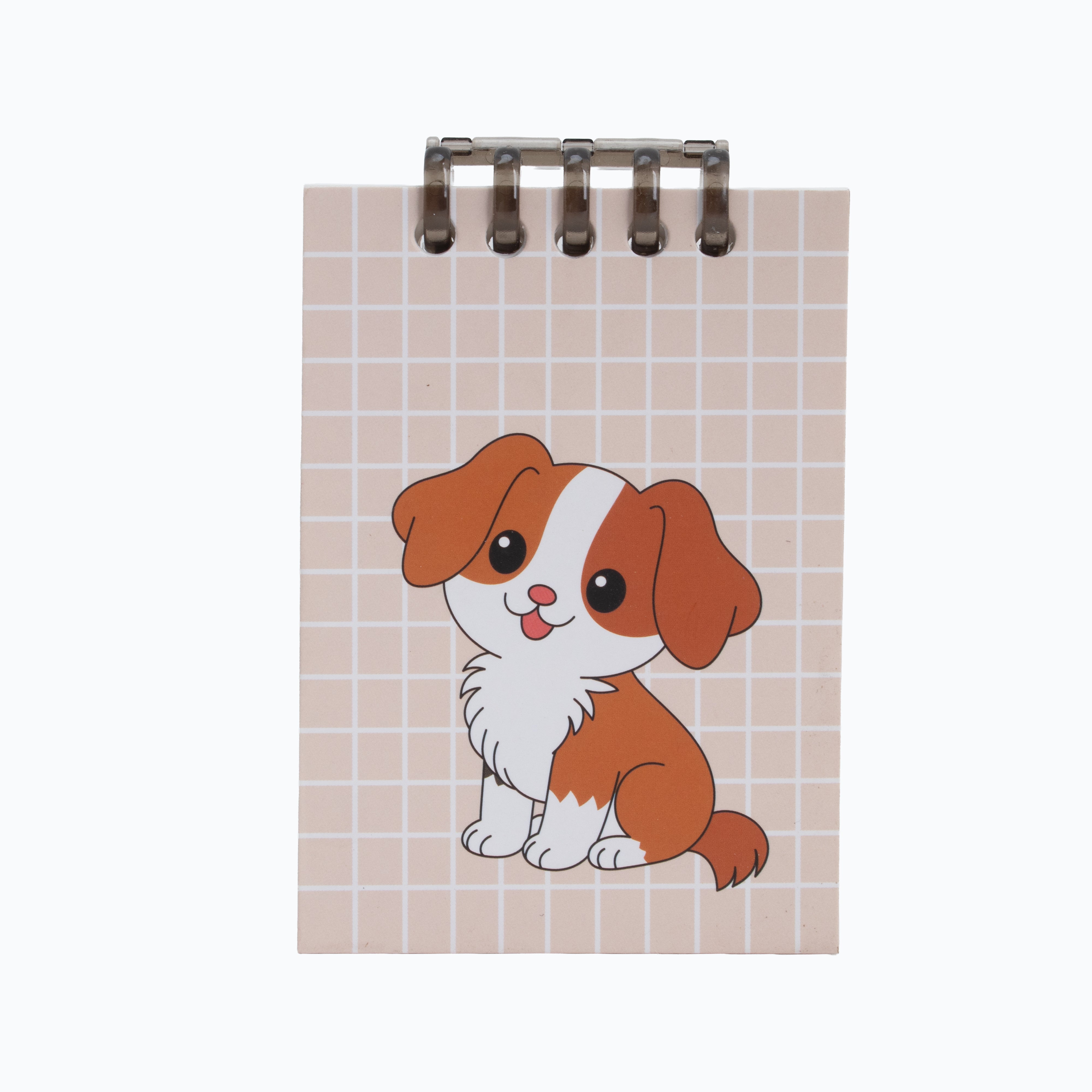 Spiral Ice Notebook Puppy Love 90gsm A7 100pages