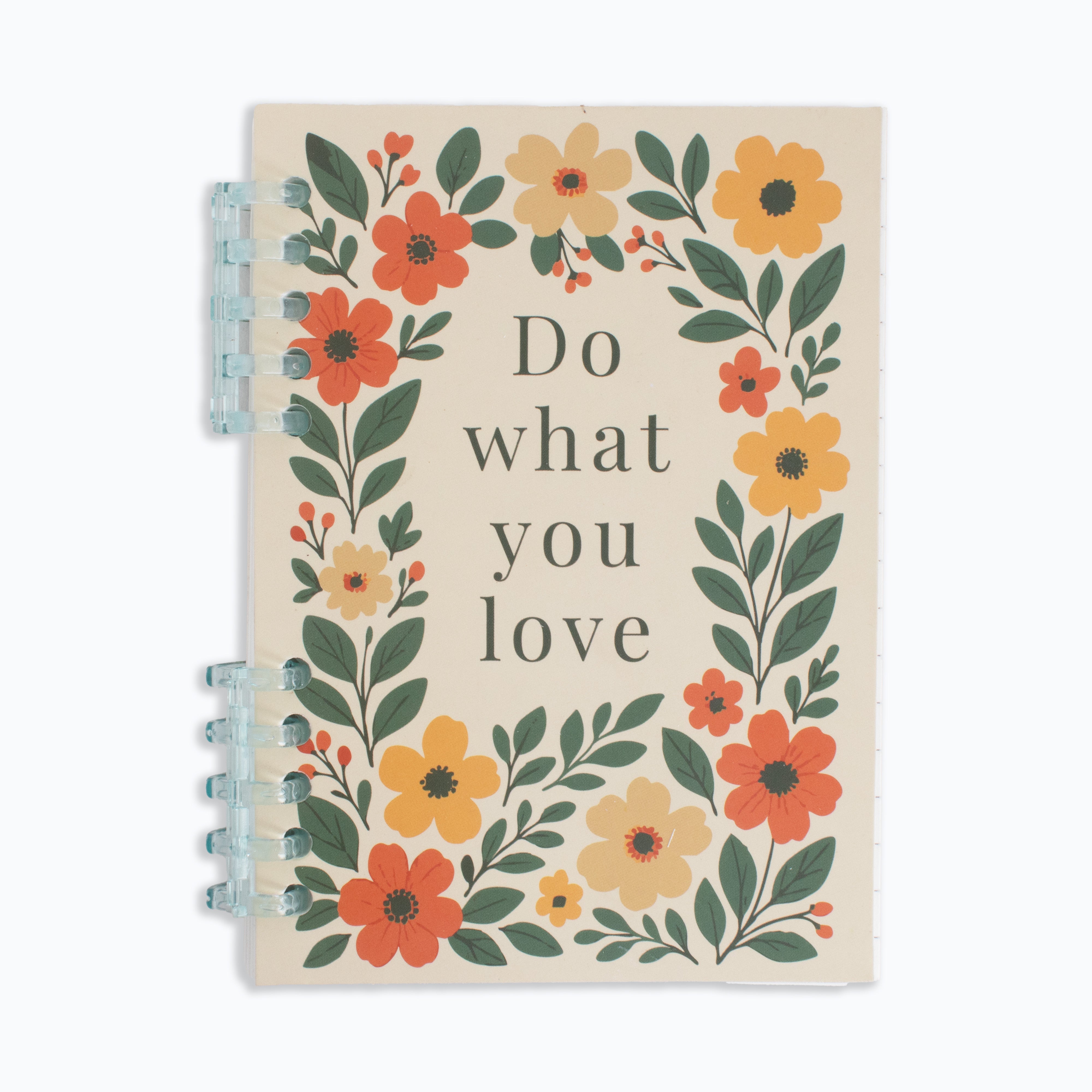 Spiral Ice Notebook Do What you love 90gsm A6 100pages