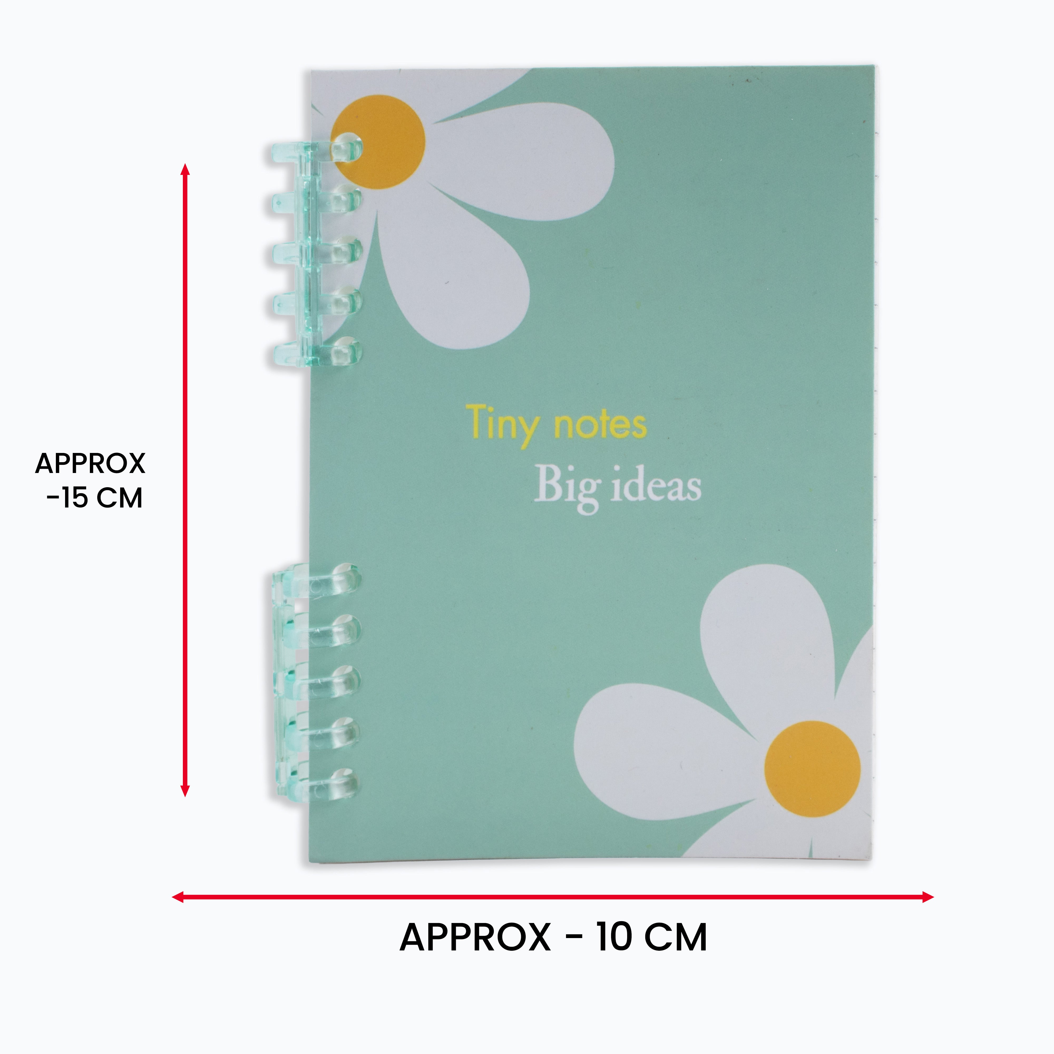 Spiral Ice Notebook Big Ideas 90gsm A6 100pages
