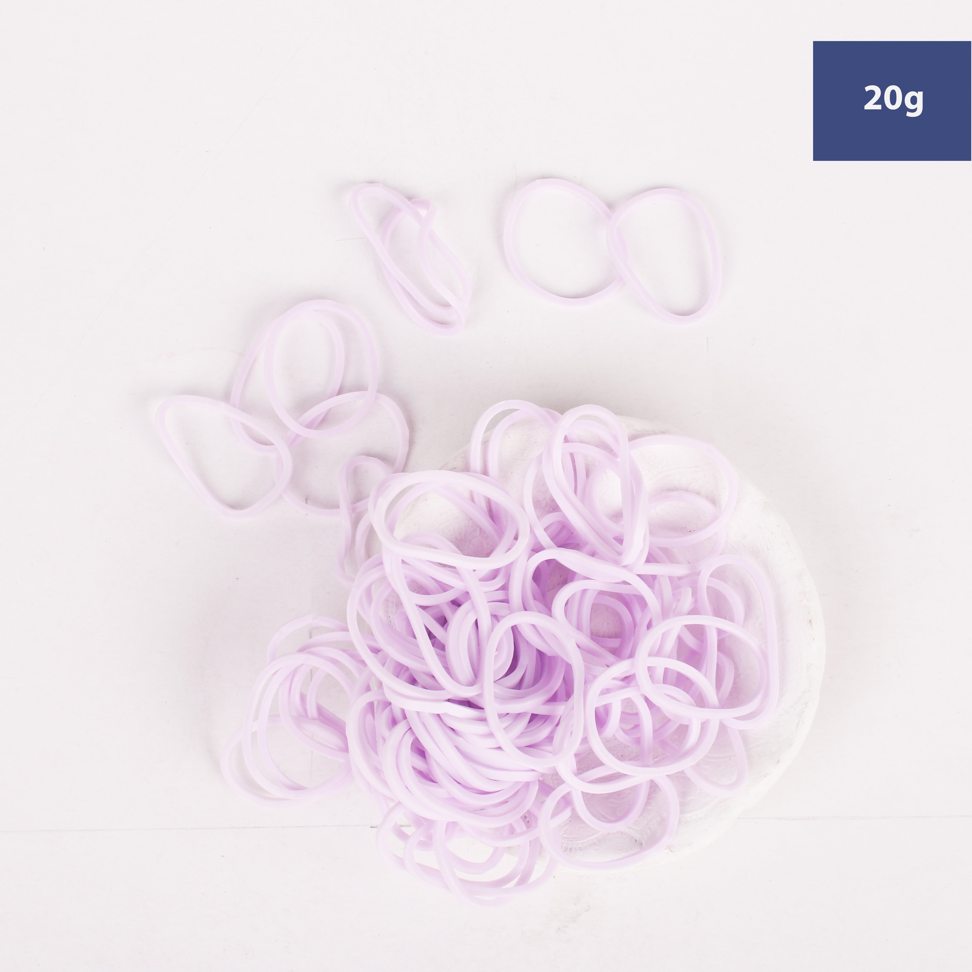 Rubber Band Blue 20g