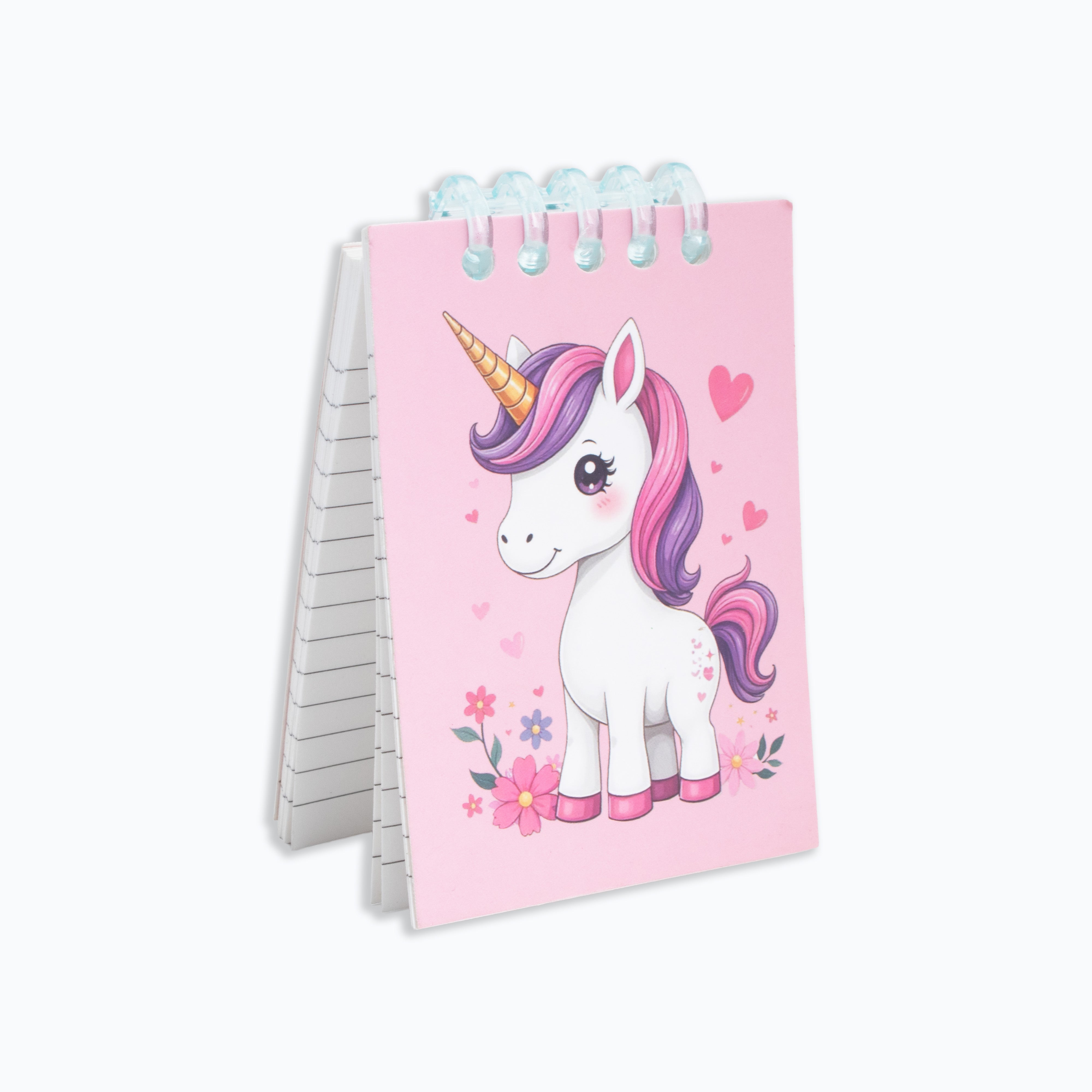 Spiral Ice Notebook Unicorn 90gsm A7 100pages