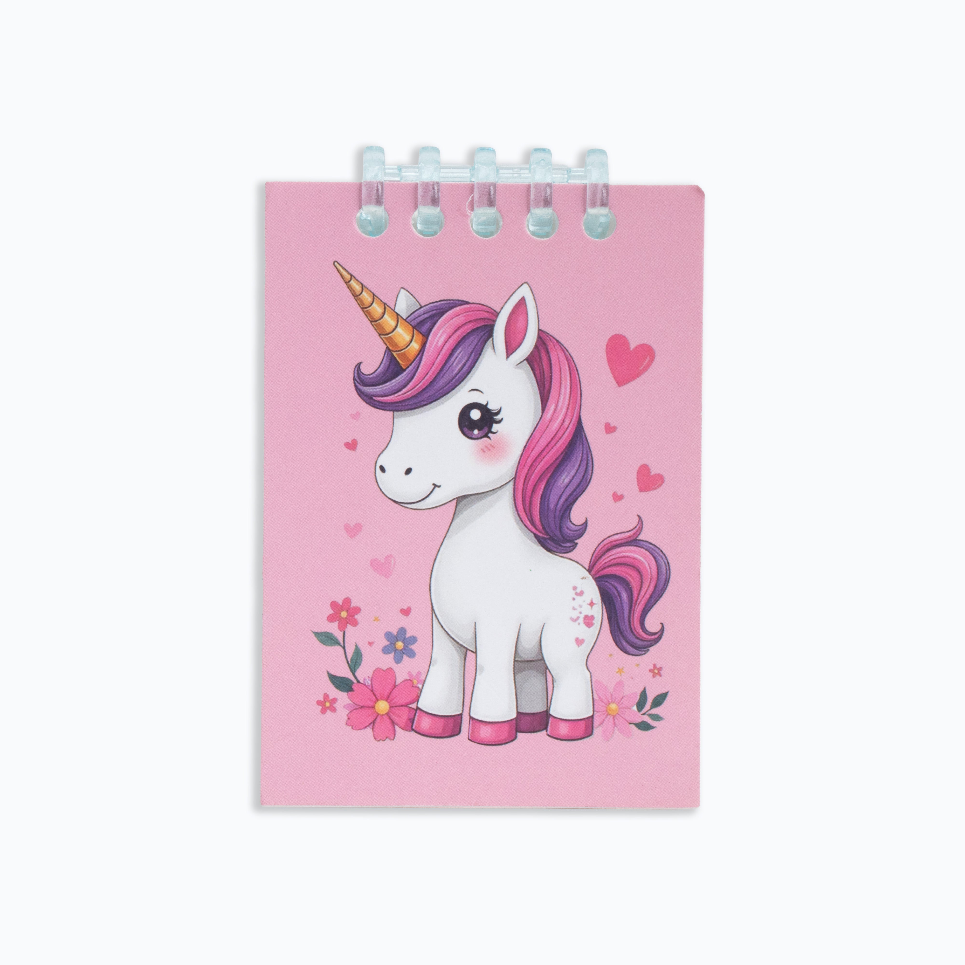 Spiral Ice Notebook Unicorn 90gsm A7 100pages