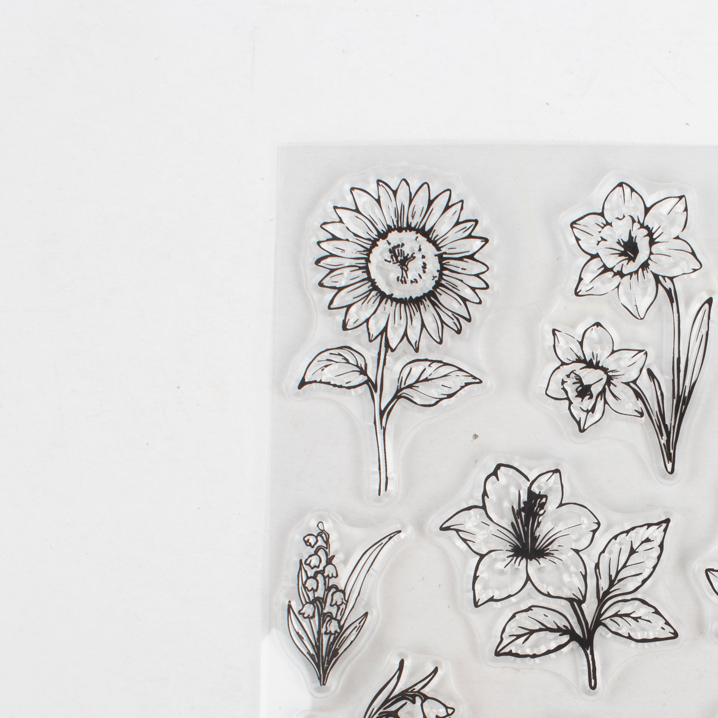 Clear Stamps Blossom Season 4.3 X 6.2inch 12pc