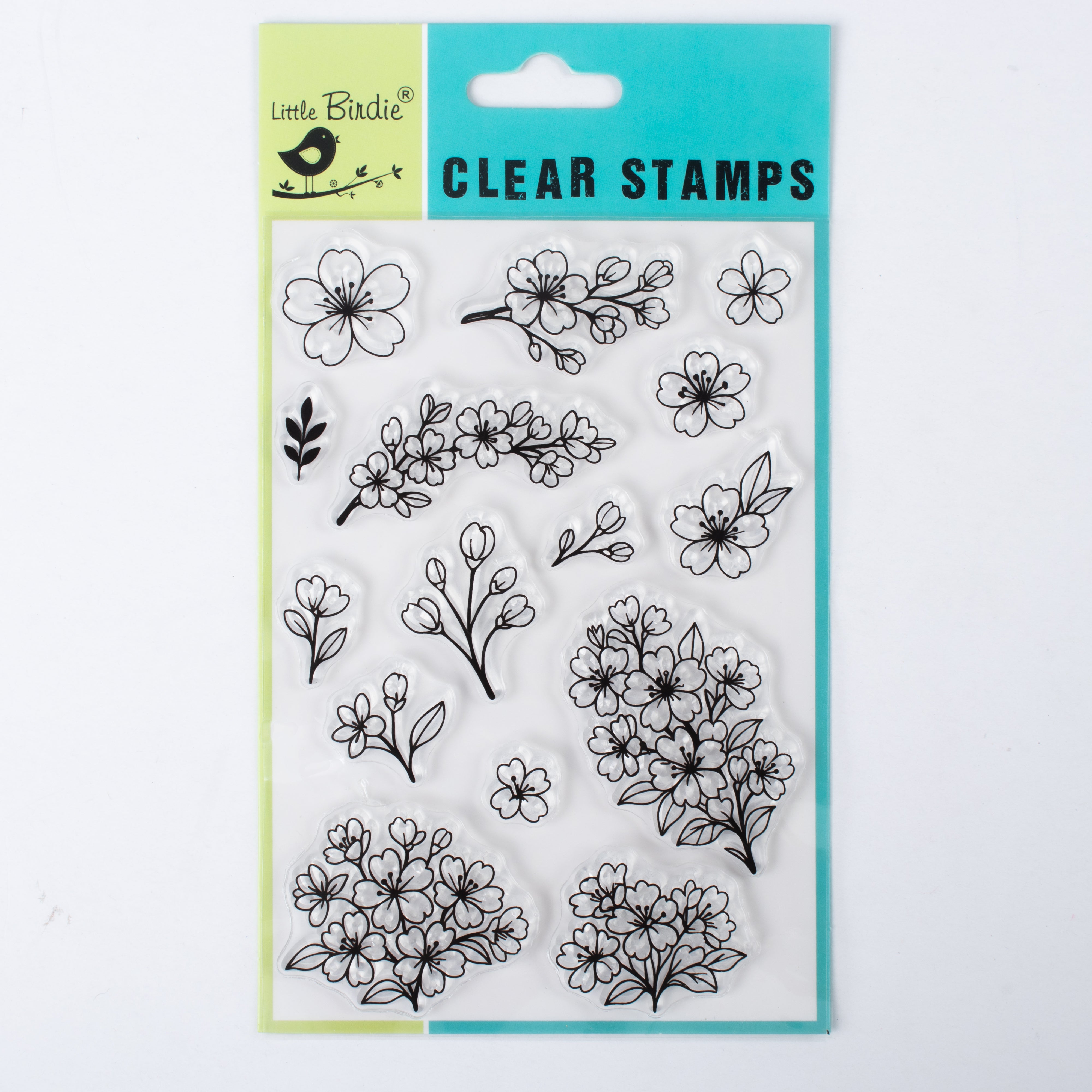 Clear Stamps Blooming Beauty 4.3 X 6.2inch 15pc