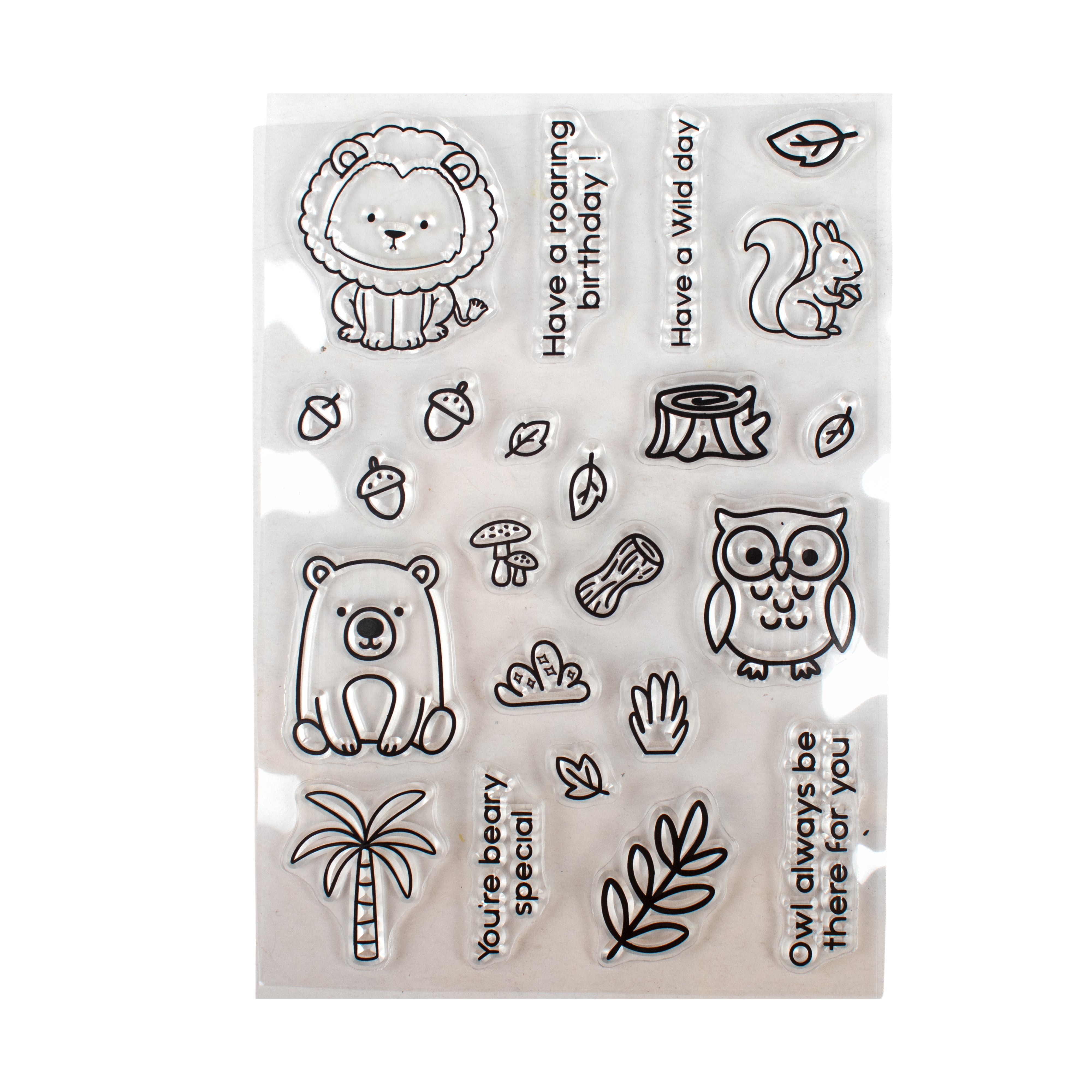 Clear Stamps Beary Special 4.3 X 6.2inch 24pc