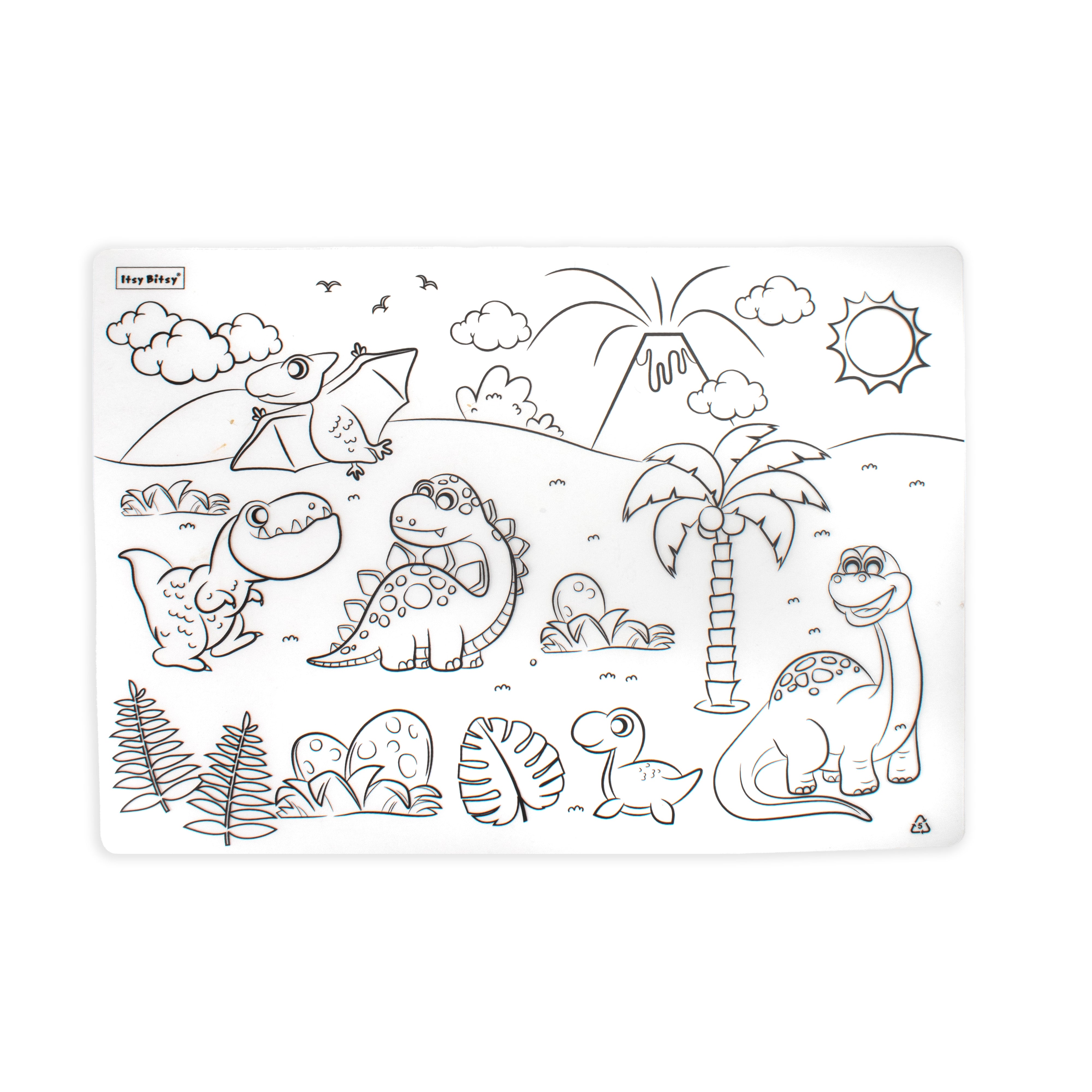 Colouring Place Mat Dino World A3 1 Sheet