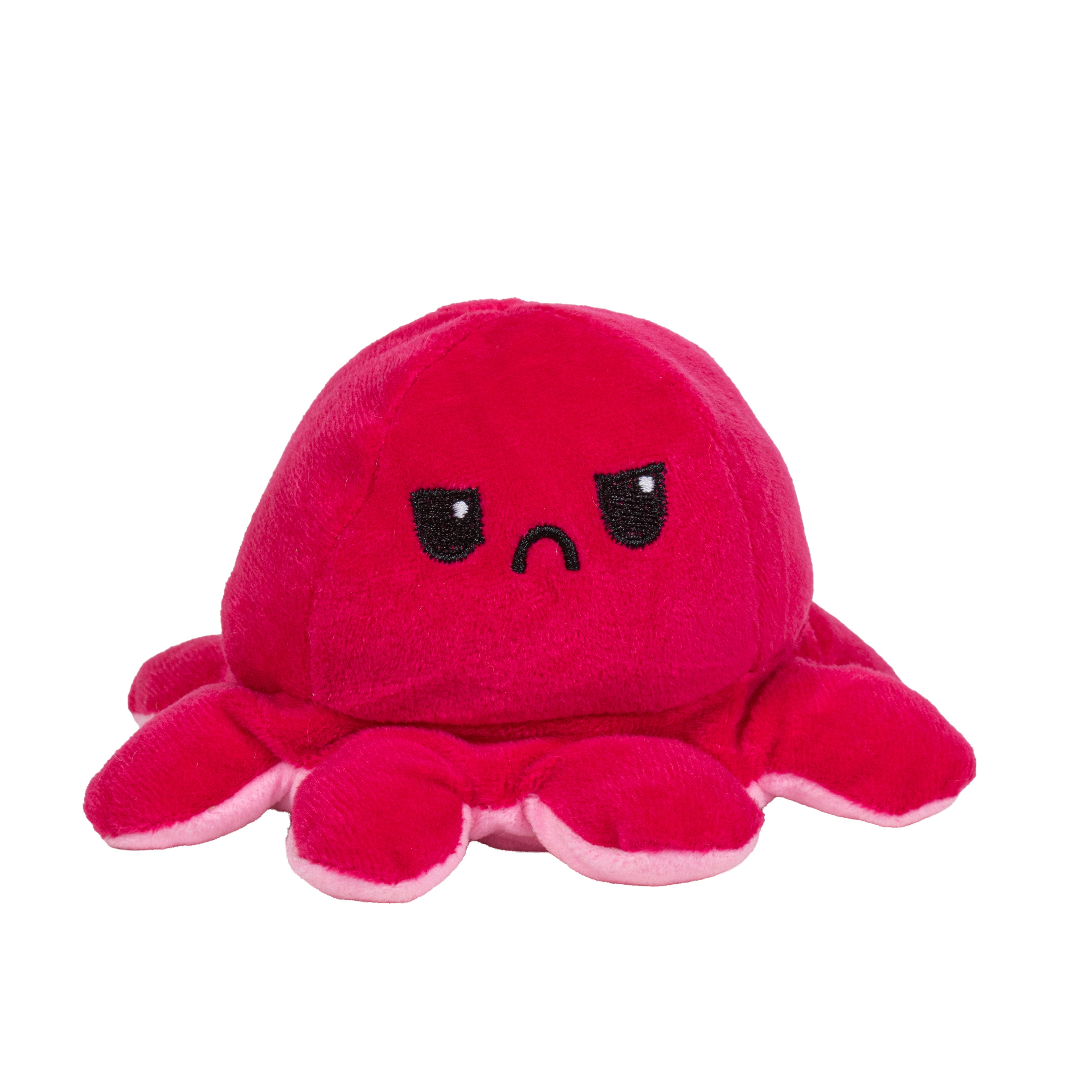 Soft Toy Reversible Octopus Baby Pink & Hot Pink 5.9inch 1 pc