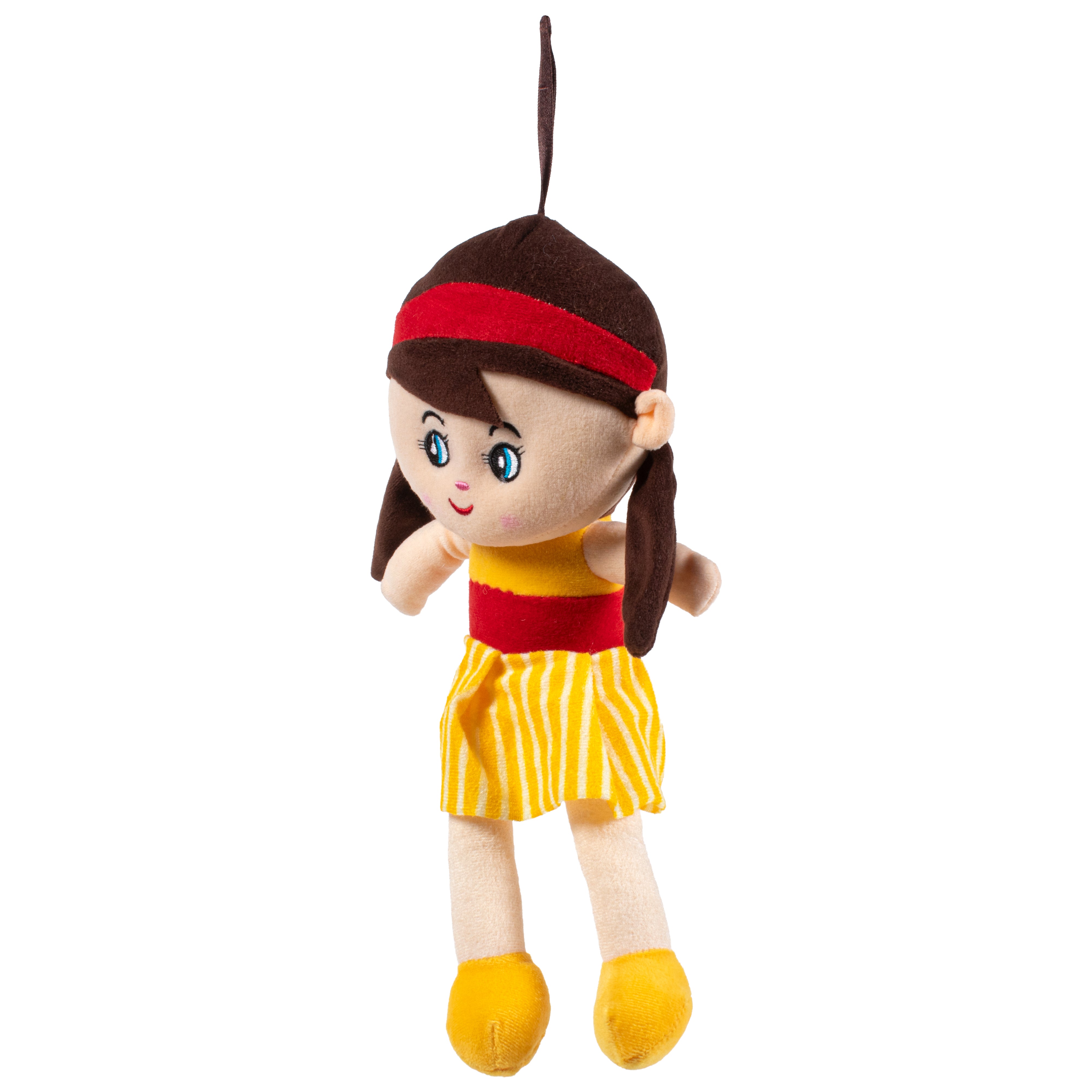 Hanging Soft Toy Happy Girl 13.7inch 1 pc