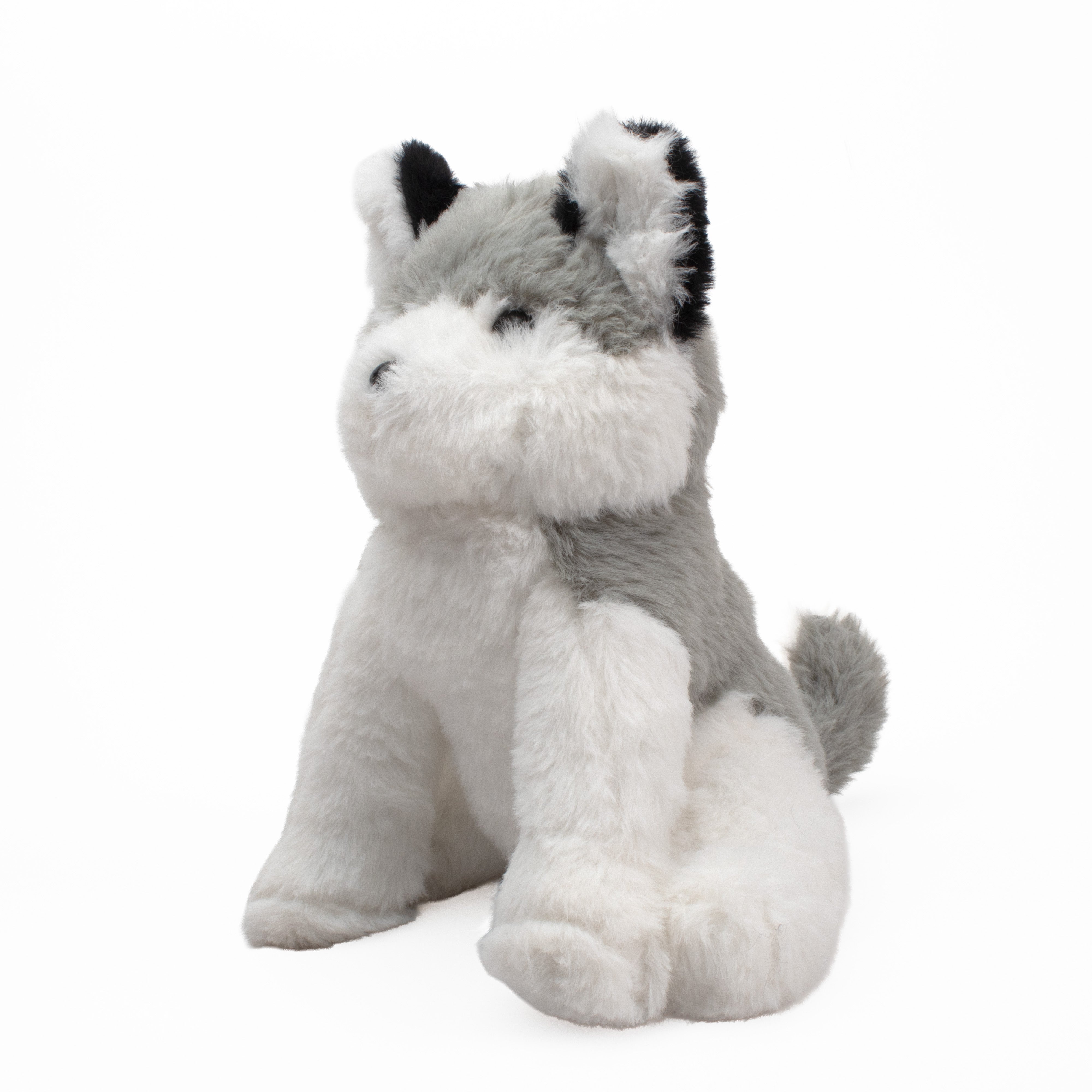 Soft Toy Husky Grey and white 12inch 1pc