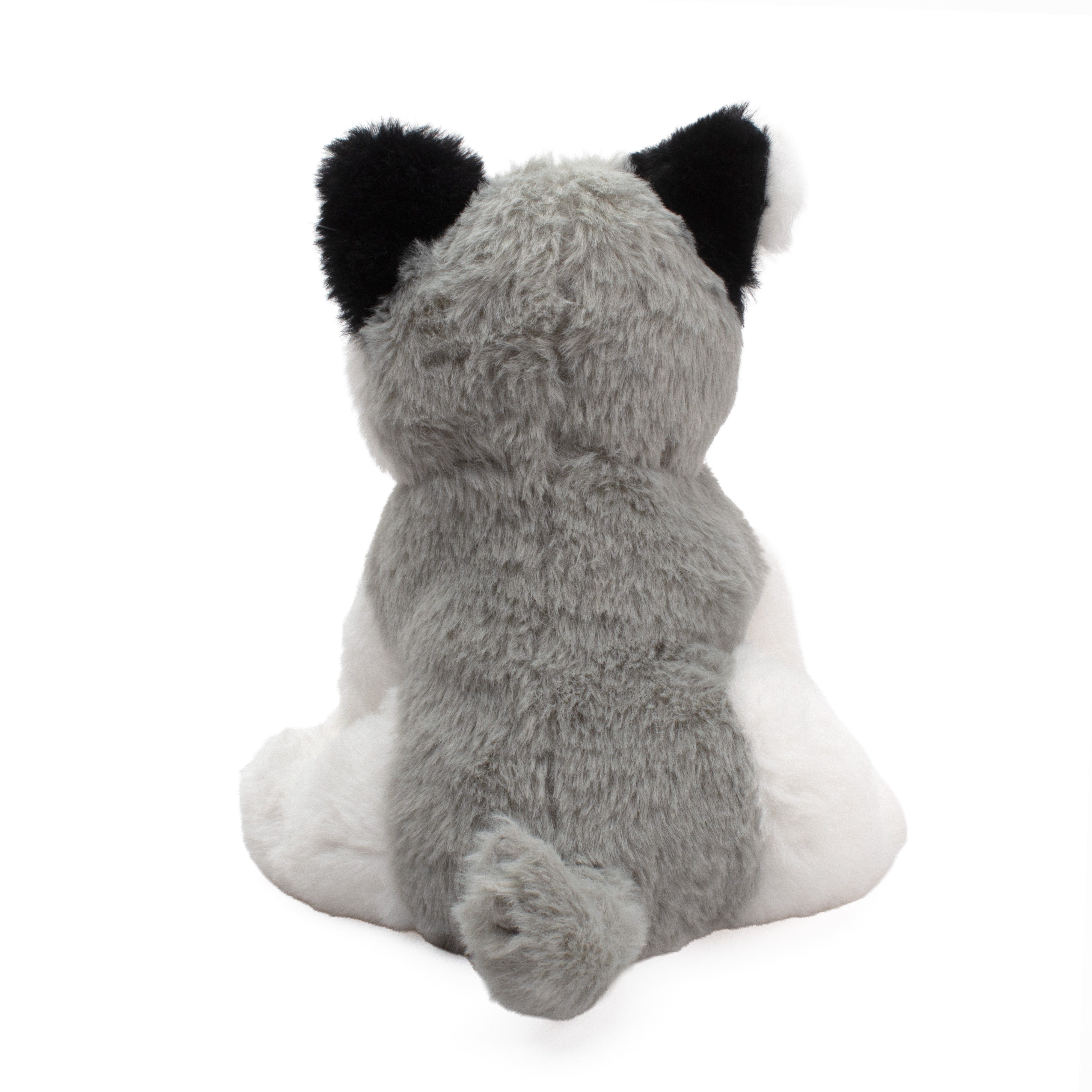 Soft Toy Husky Grey and white 12inch 1pc