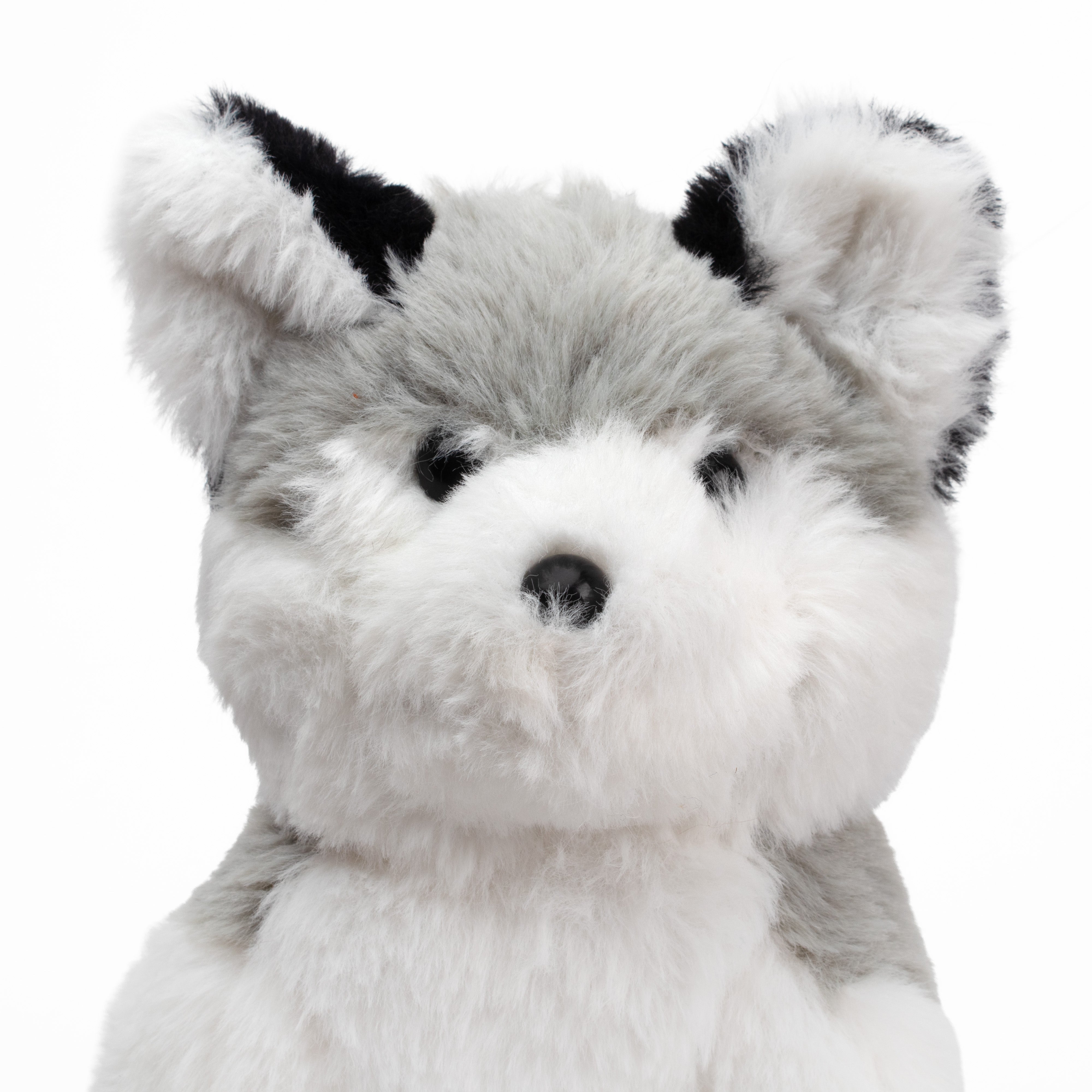Soft Toy Husky Grey and white 12inch 1pc