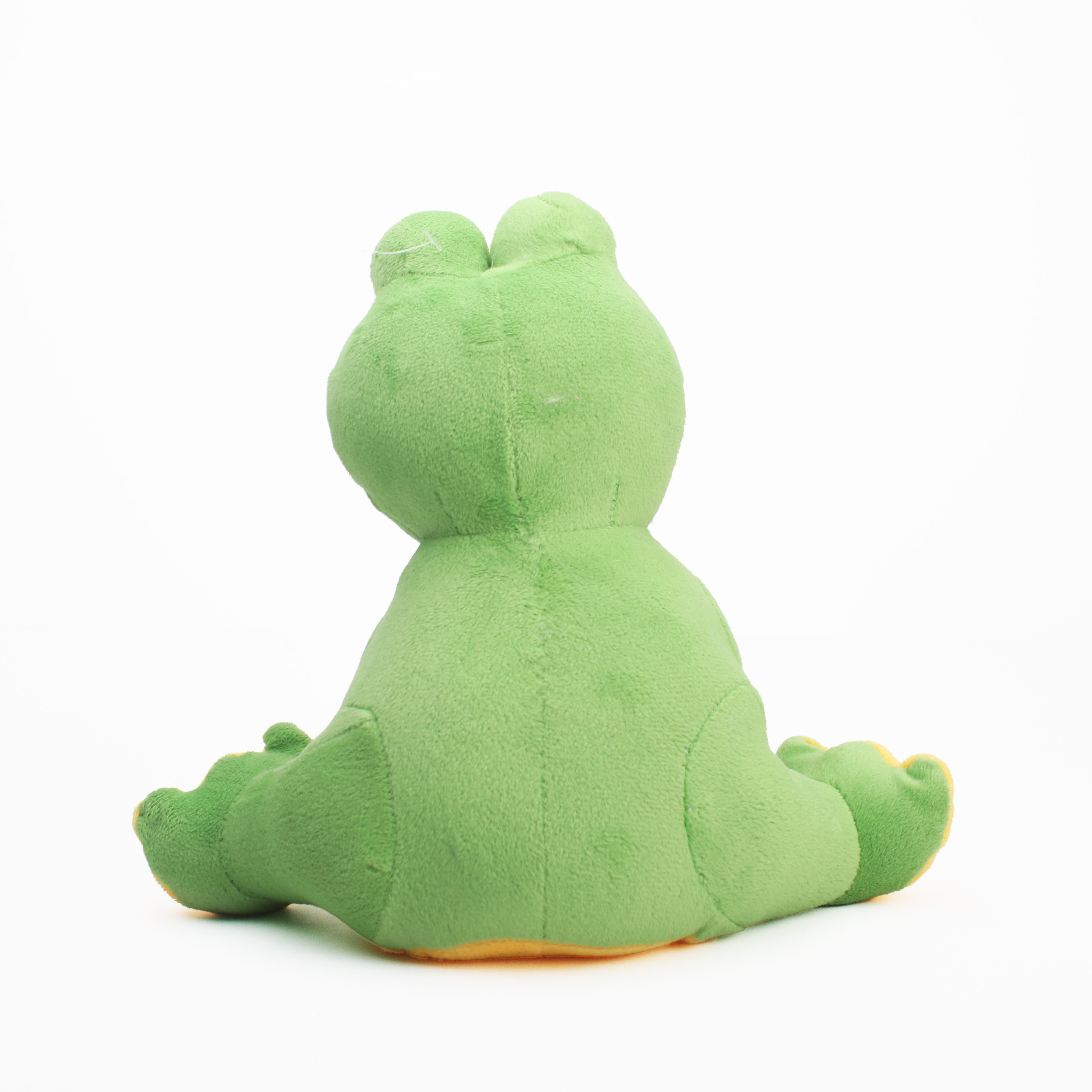 Soft Toy Frog Green and Yellow 10inch 1pc
