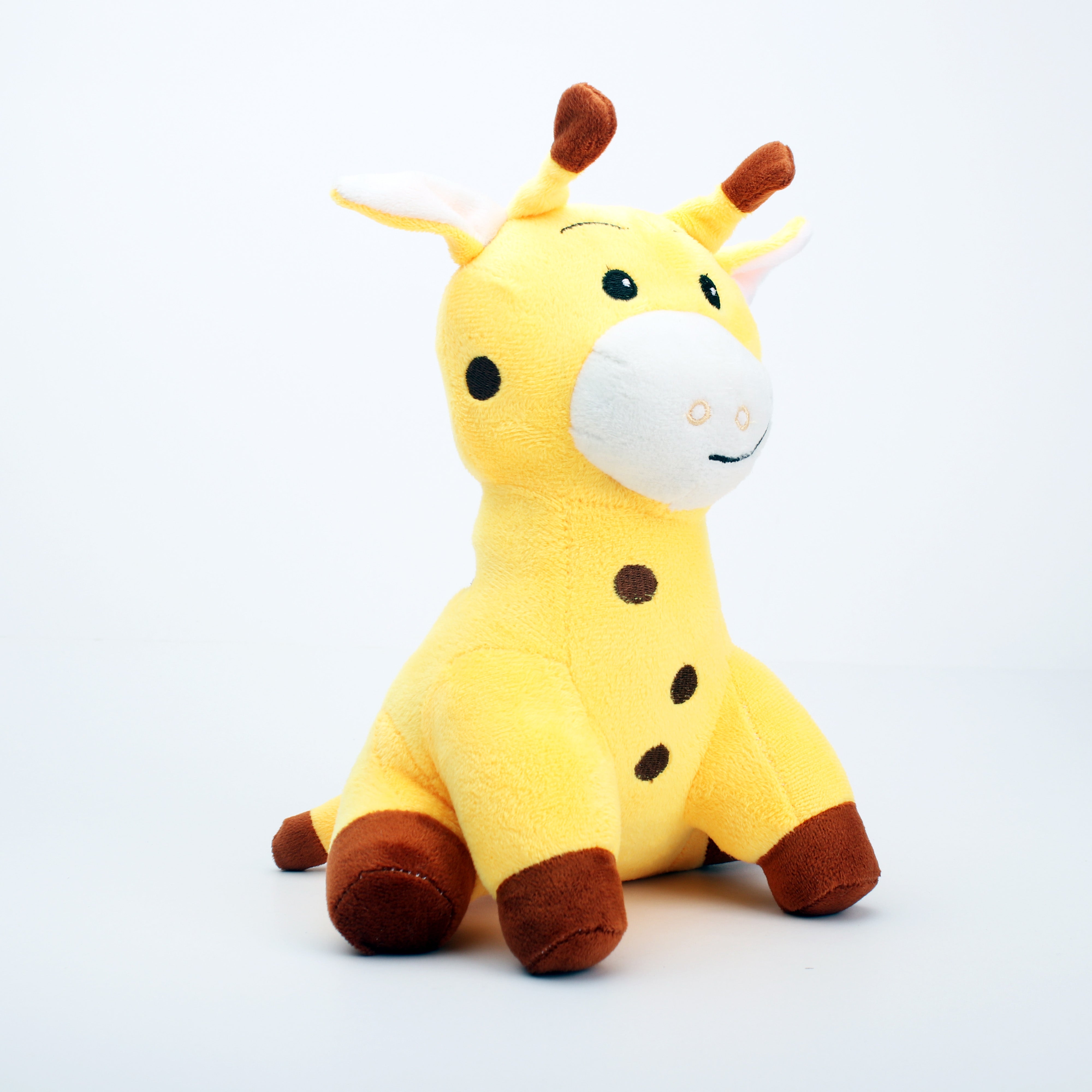 Soft Toy Giraffe Yellow and white 10inch 1pc
