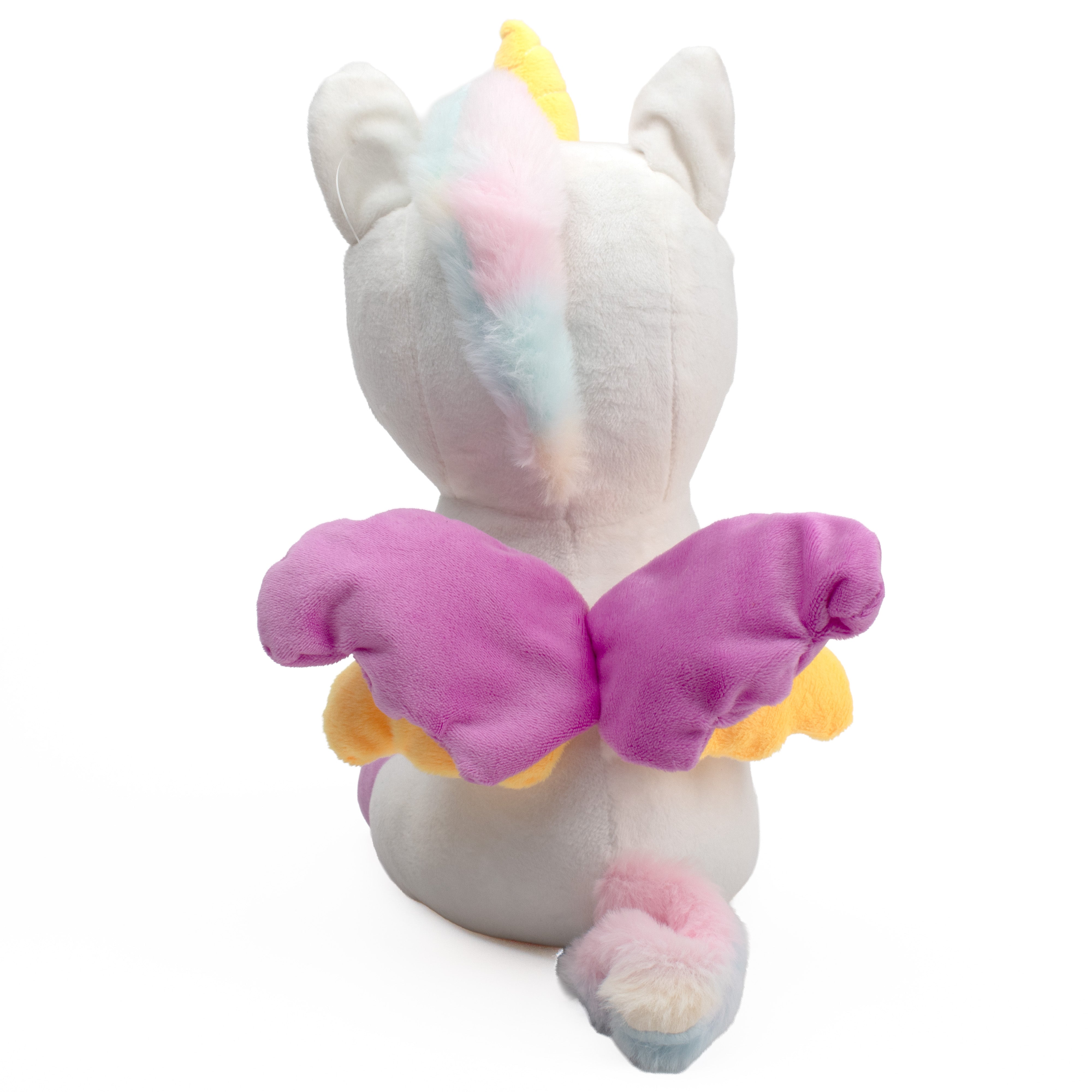 Soft Toy Unicorn White and Purple 10inch 1pc
