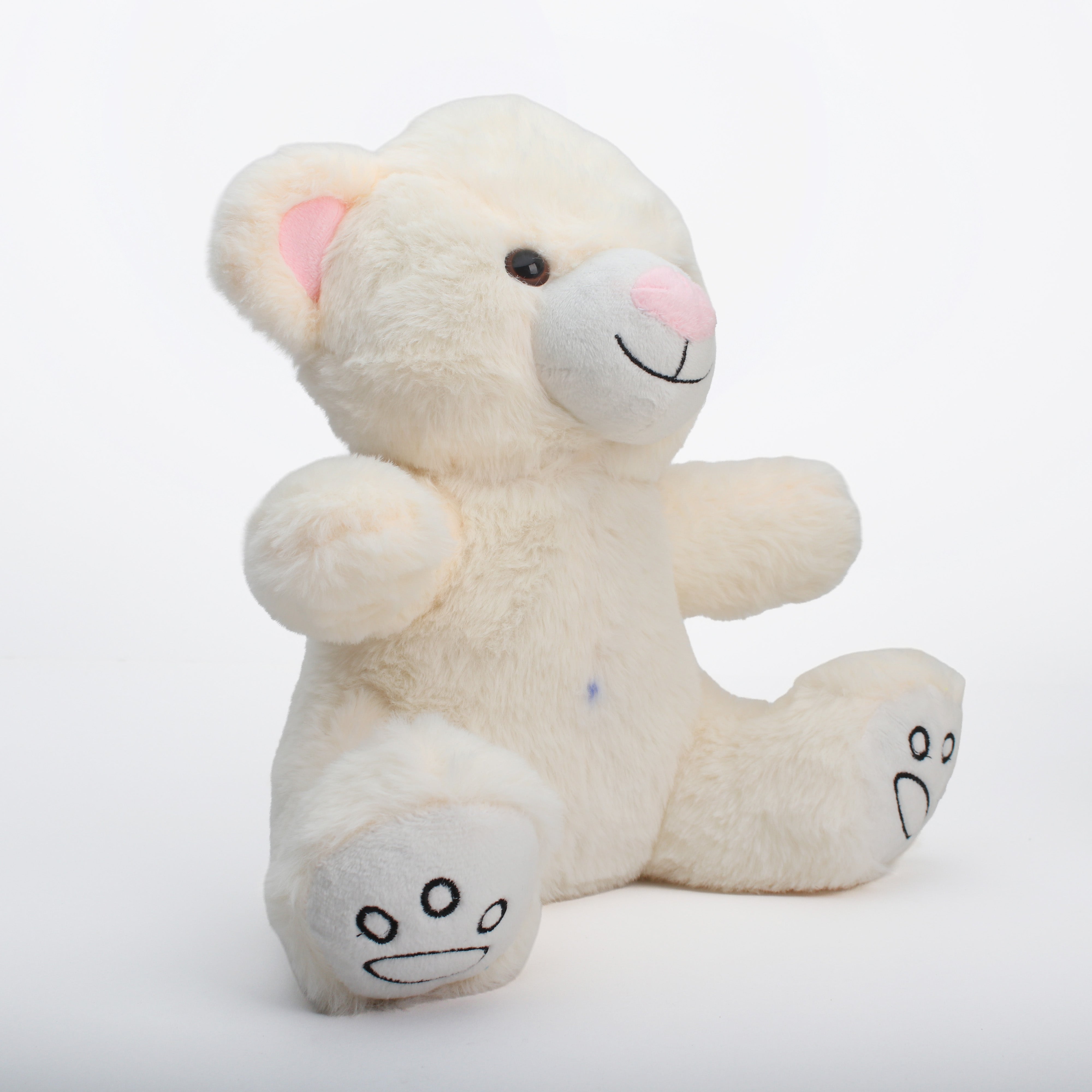 Soft Toy Teddy Bear Cream 12inch 1pc