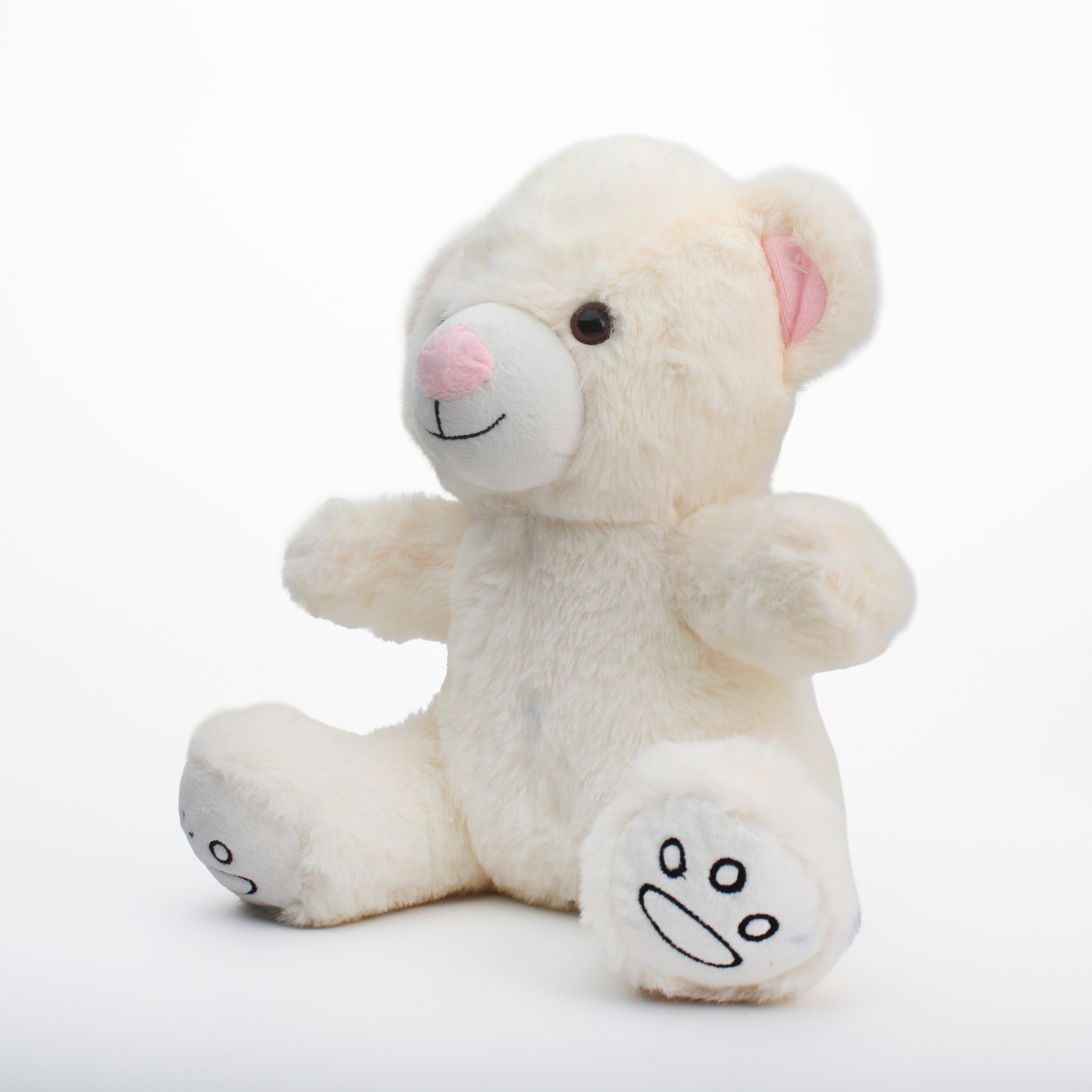 Soft Toy Teddy Bear Cream 12inch 1pc