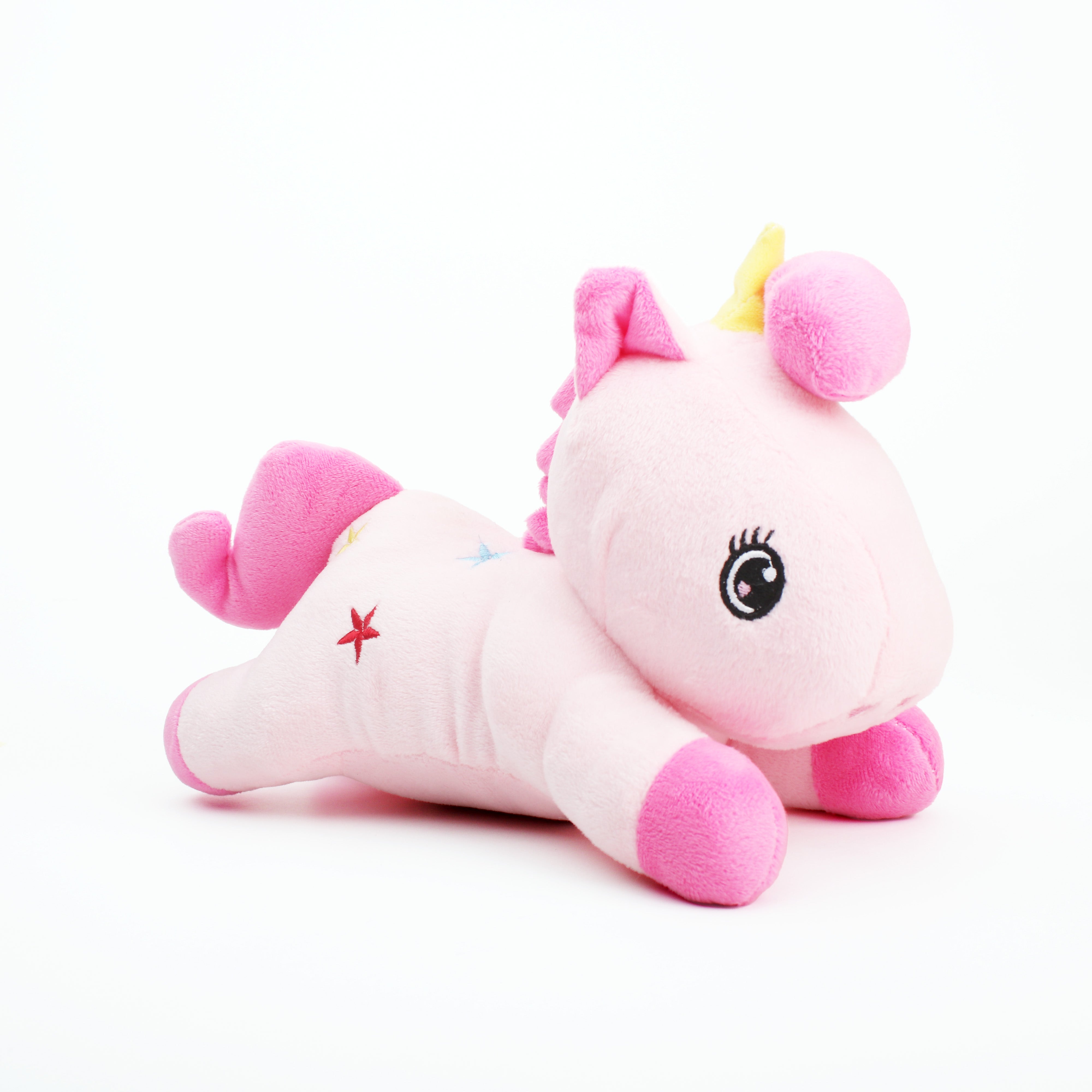 Soft Toy Unicorn Pink 10inch 1pc