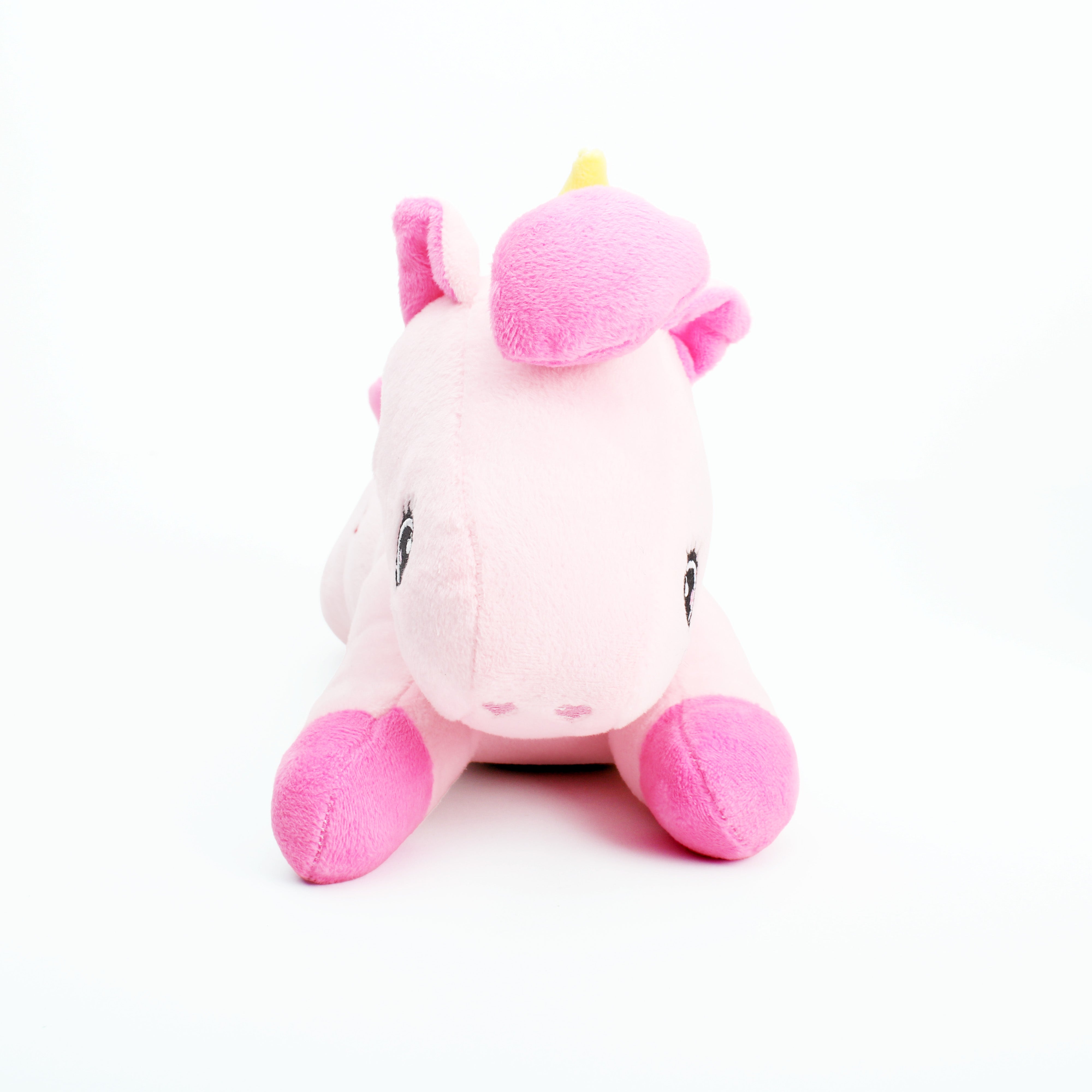 Soft Toy Unicorn Pink 10inch 1pc