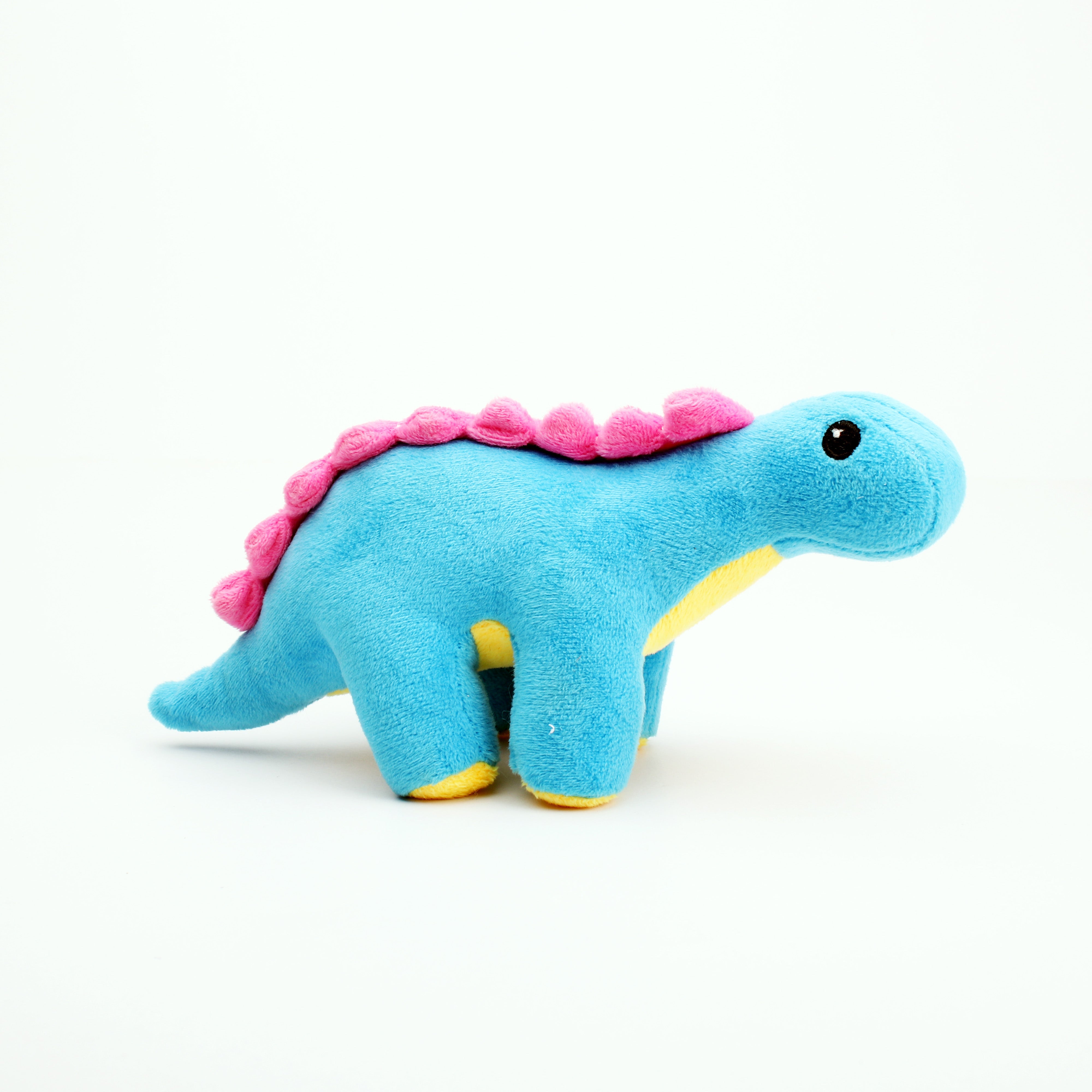 Soft Toy Dino Blue and Purple 10inch 1pc