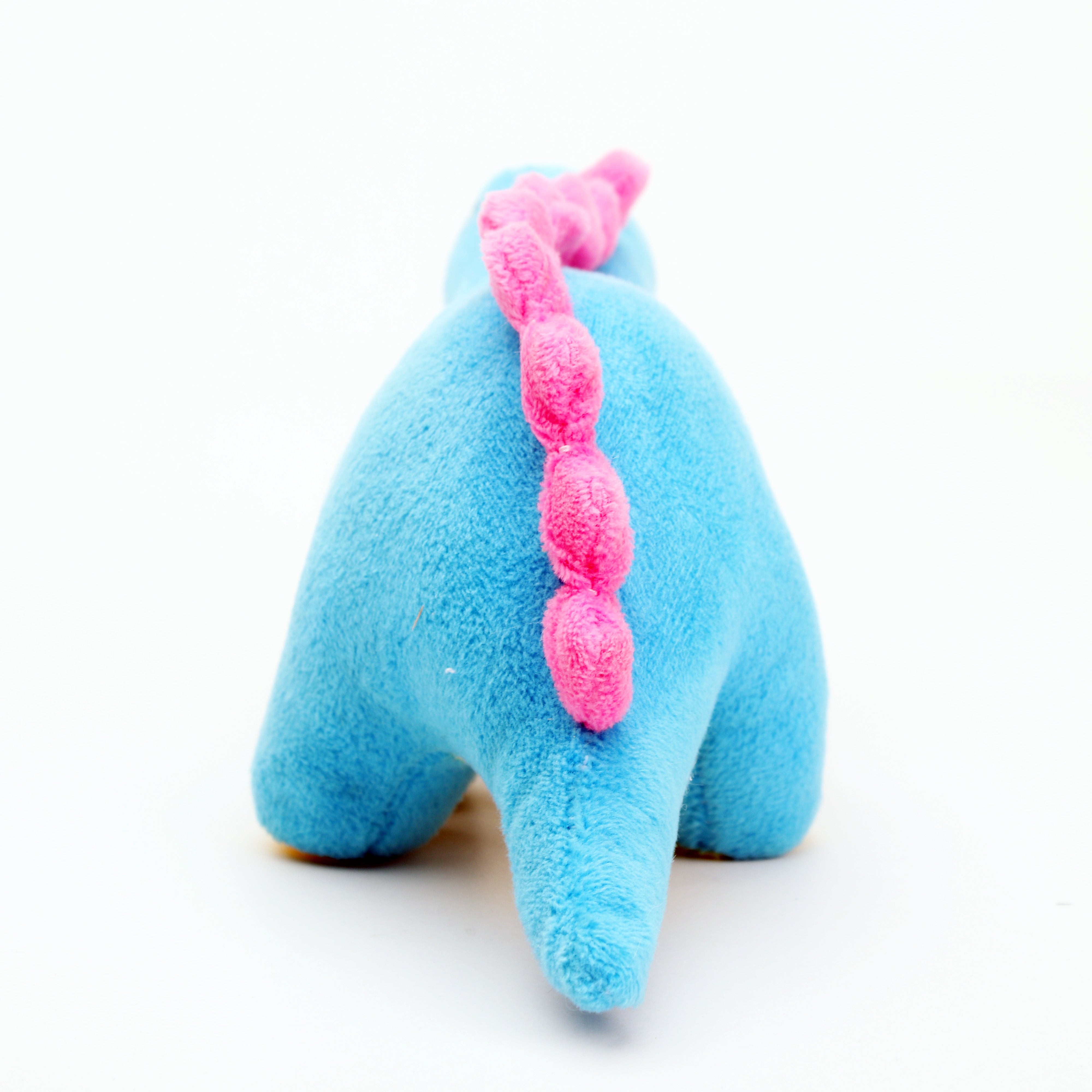 Soft Toy Dino Blue and Purple 10inch 1pc