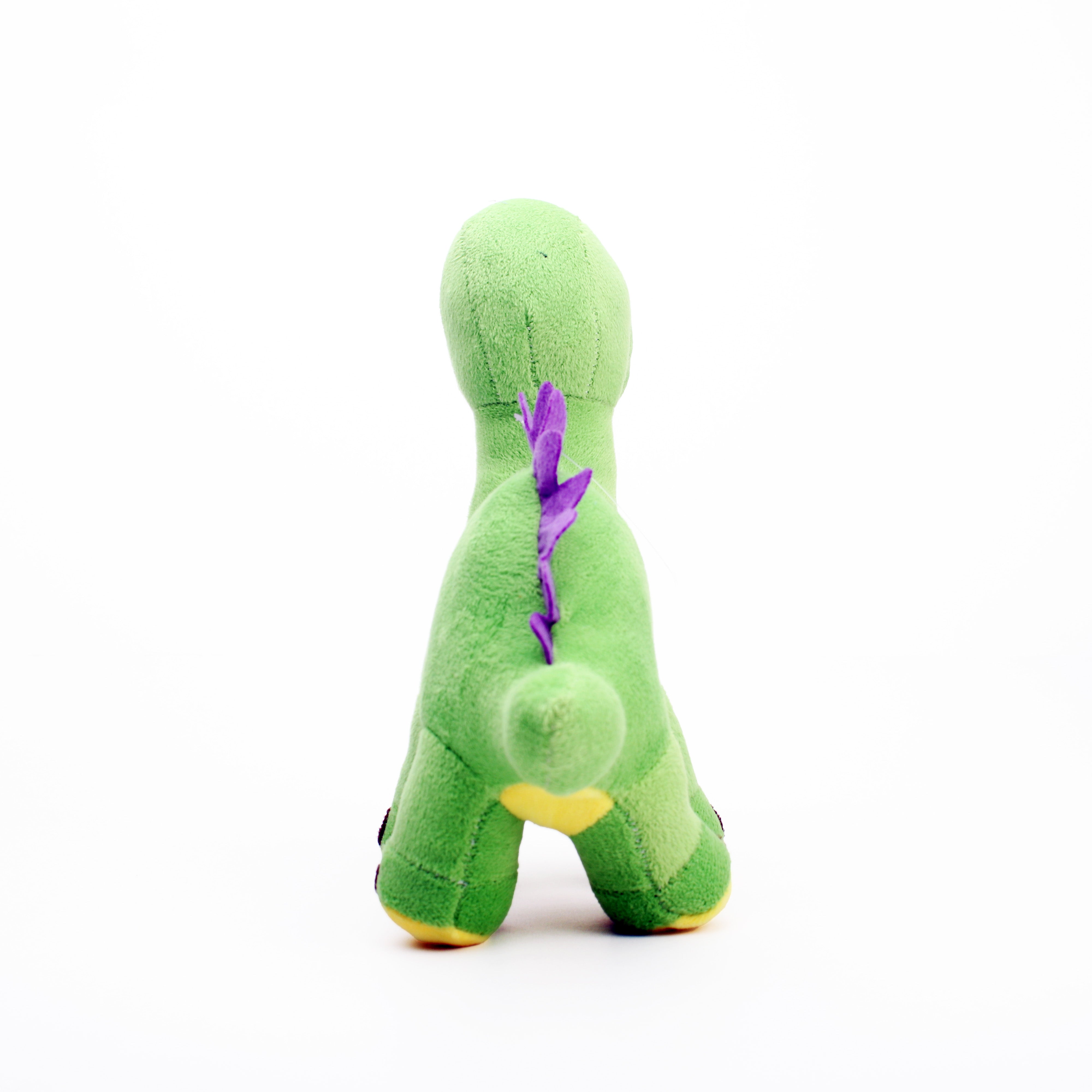 Soft Toy Dino Green and yellow 8inch 1pc