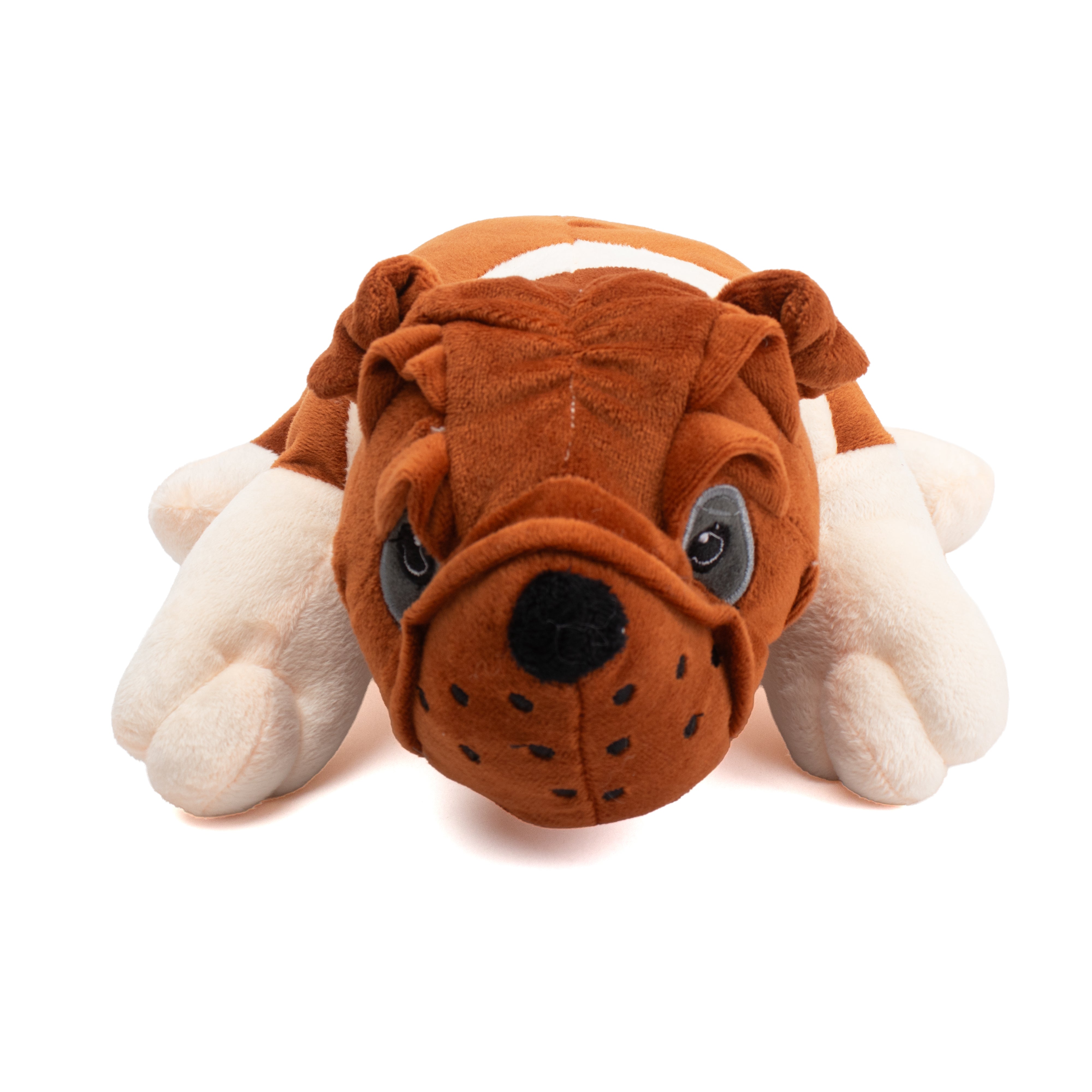 Soft Toy Bulldog Brown L25 X H14 1pc