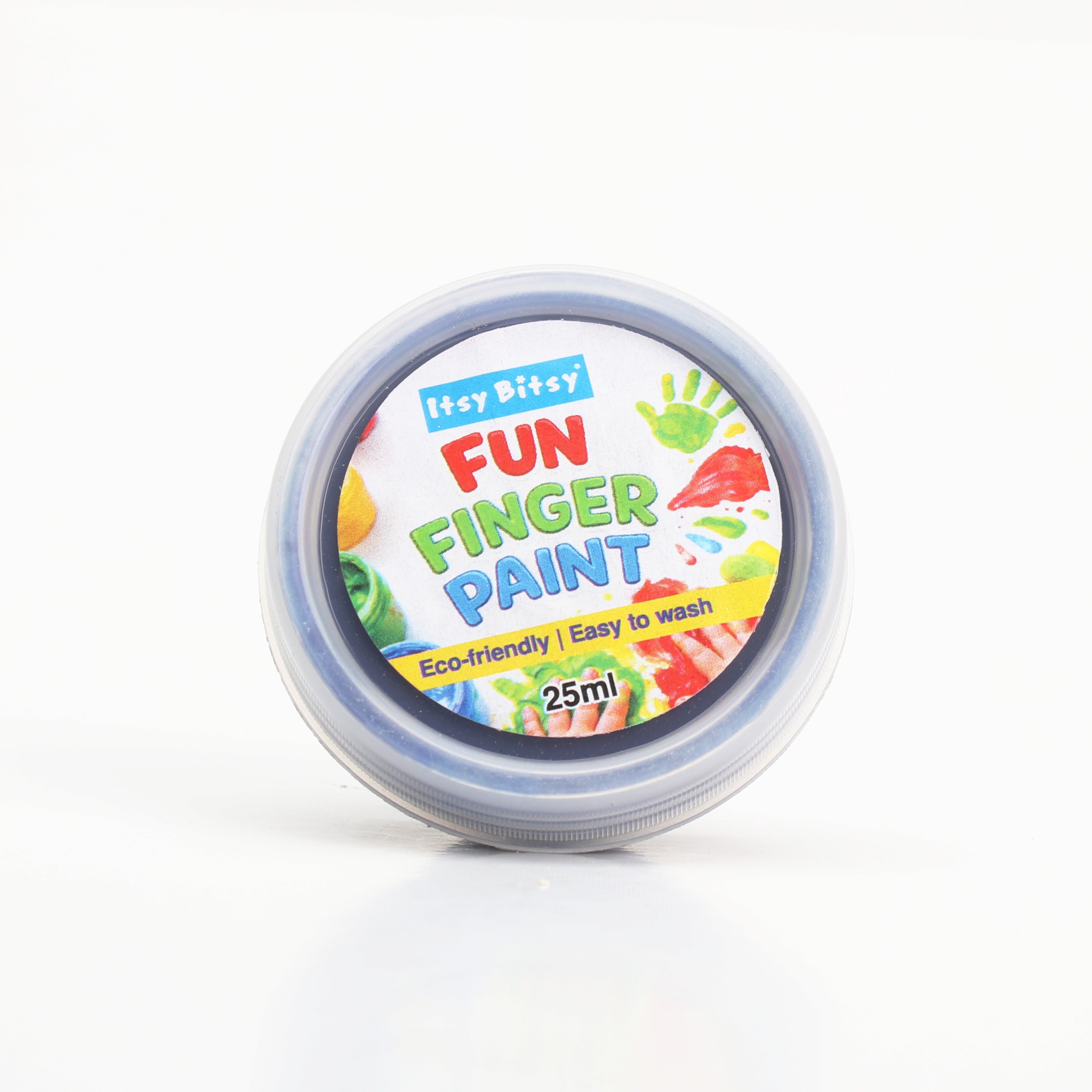 Fun Finger Paint Dark Blue 25ml Wide mouth container